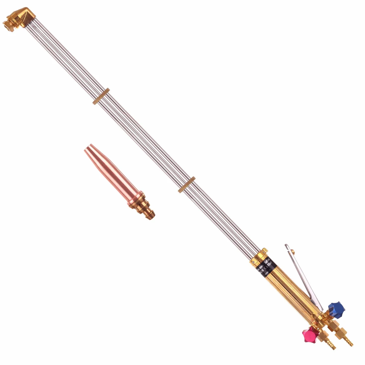 Torcia da taglio MM-250 900 mm per gas propano ossigeno con ugello PNME 3/64