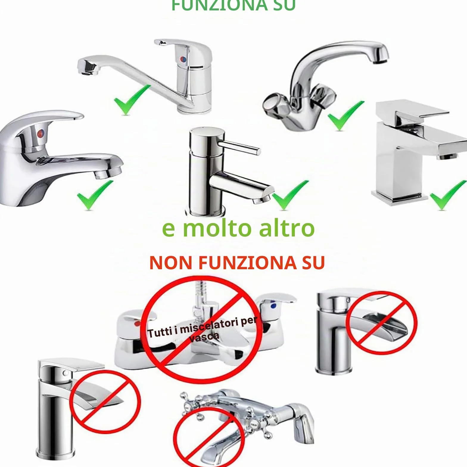 Doccetta bidet a mano ABS Cromo regolabile kit spray per pannolini bambini con erogatore rubinetto tubo gancio