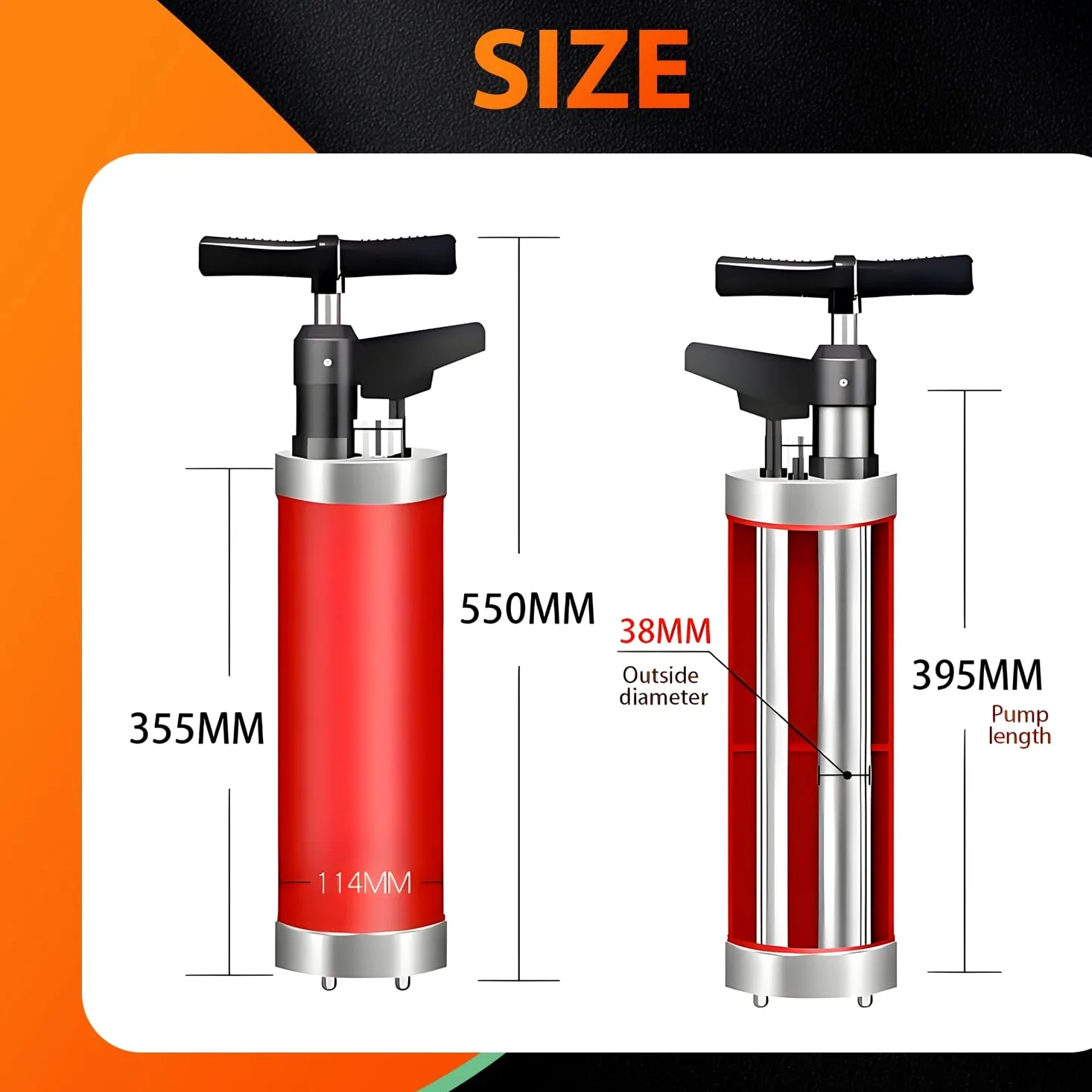 Pistone per WC con Indicatore della Pressione dell'Aria, Pompa Stura Scarichi a Pressione con 4 Teste di Pistone, Pompa ad Aria per Lavandino, per Cucina, Lavandino, WC, Bagno