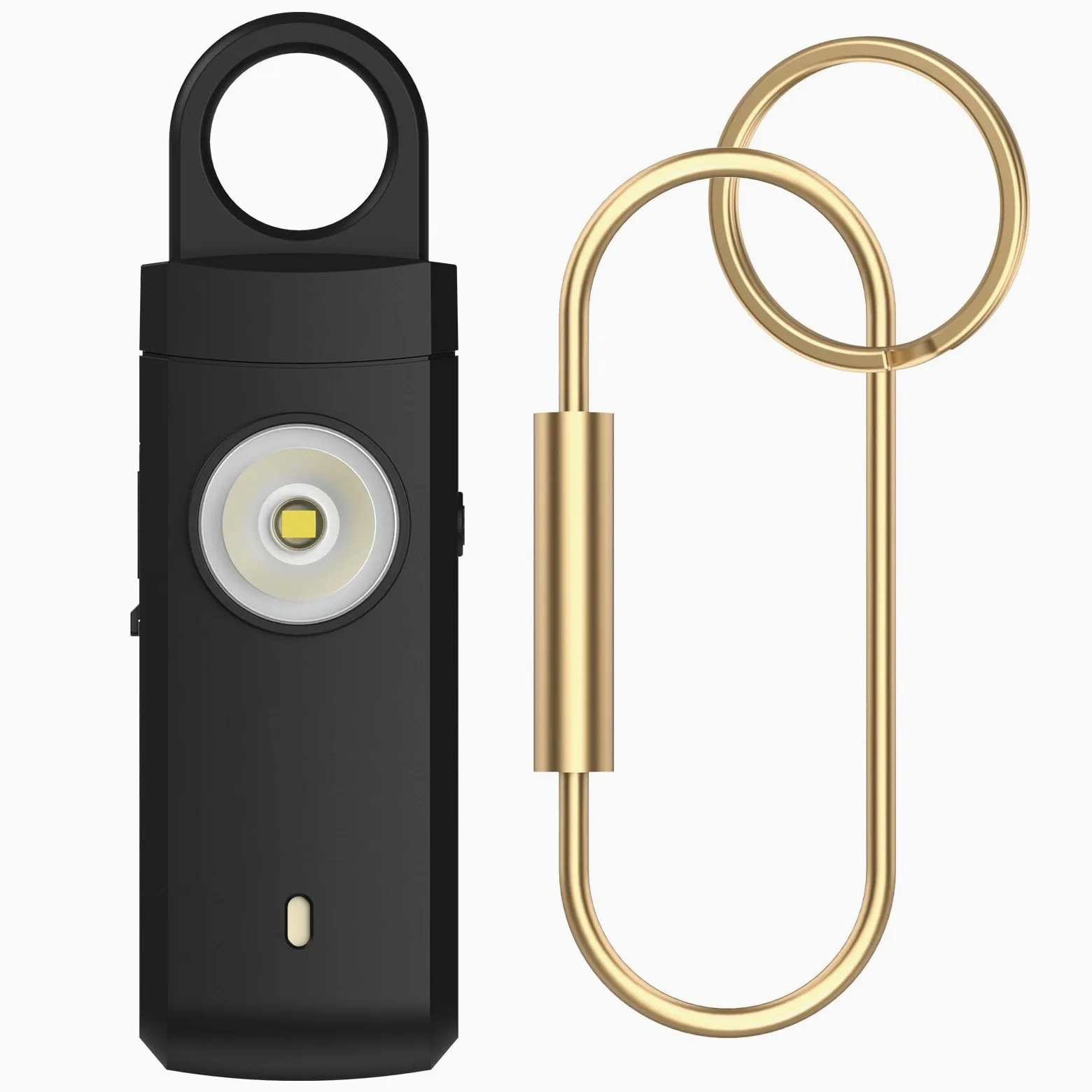 Allarme personale ricaricabile per donne, regalo di Natale e compleanno per donne, figlia, studenti universitari, ragazze, anziani, bambini, sirena, portachiavi di sicurezza, ricarica USB,