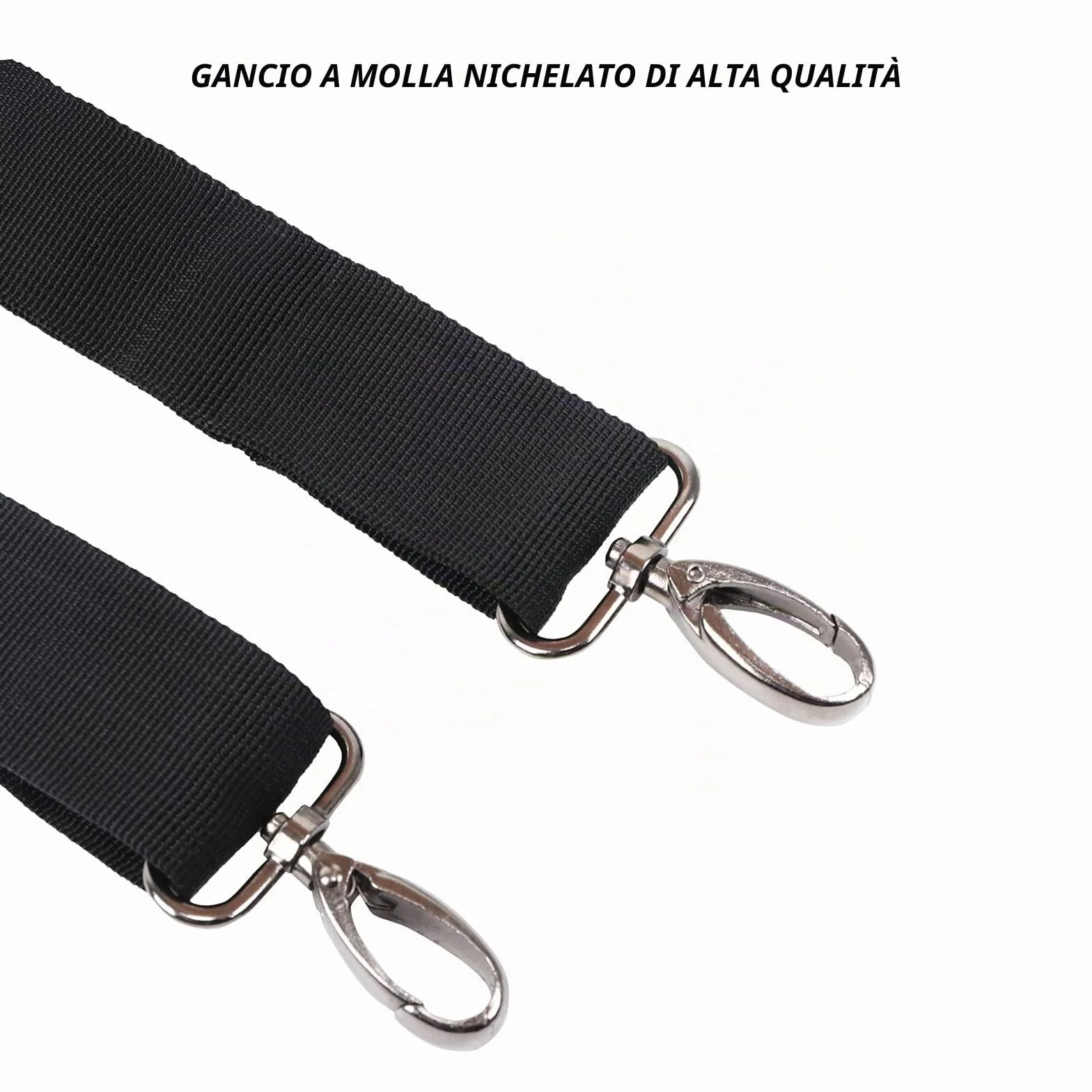 Bretelle per cintura degli attrezzi, resistenti, imbracatura imbottita per elettricisti con clip in metallo, design ad anello regolabile ed elastico