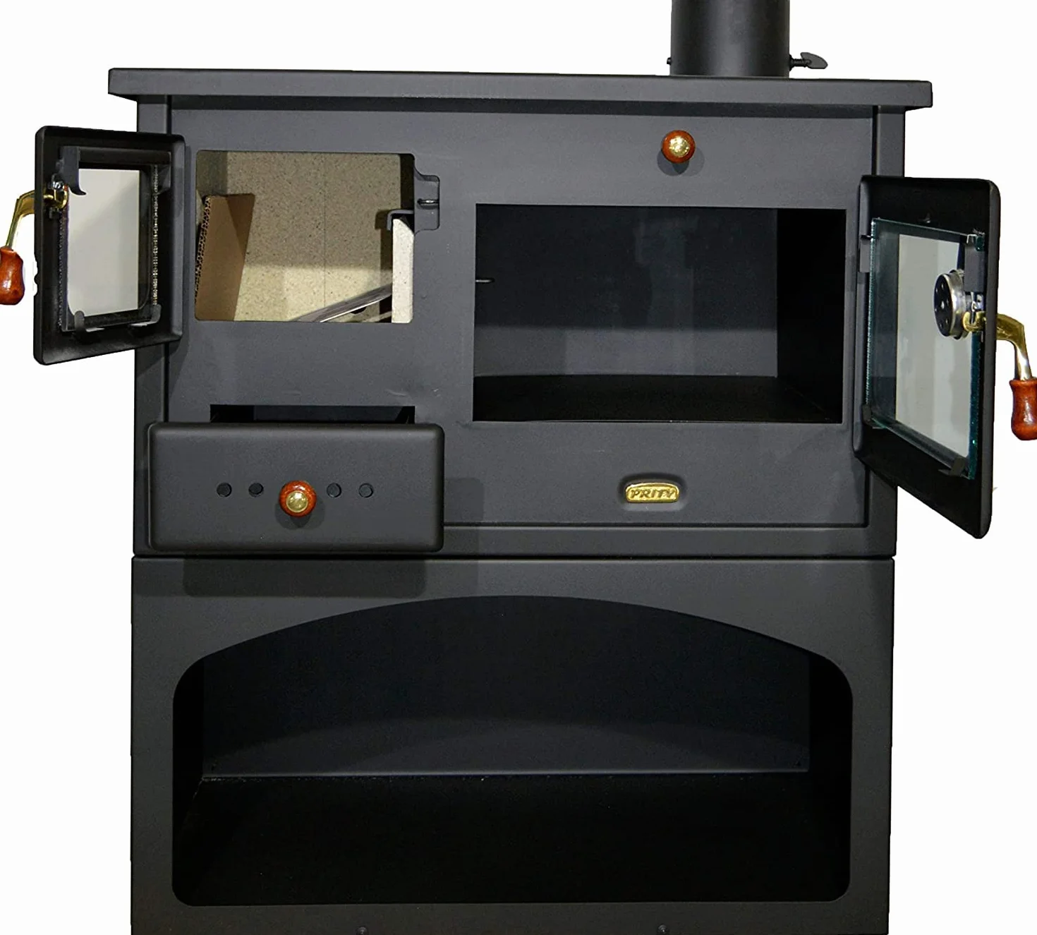 Stufa a Legna con Forno PRITY, Modello 1P34 10.1kW
