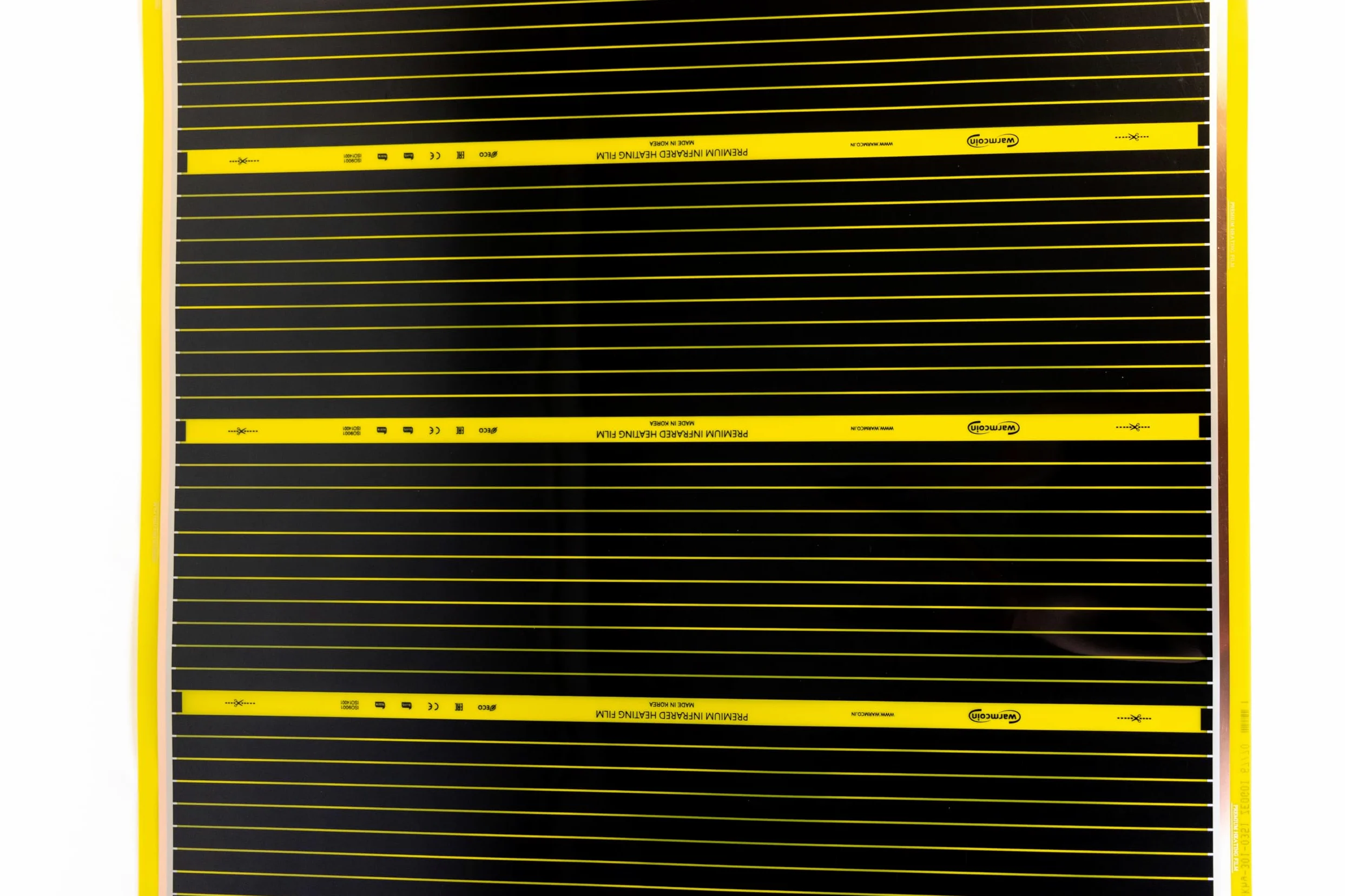 PTC - Pellicola riscaldante a infrarossi, 100 cm, set da 190 W/m², soluzione di riscaldamento a risparmio energetico e costi per nuovi edifici e ristrutturazioni (5 m)