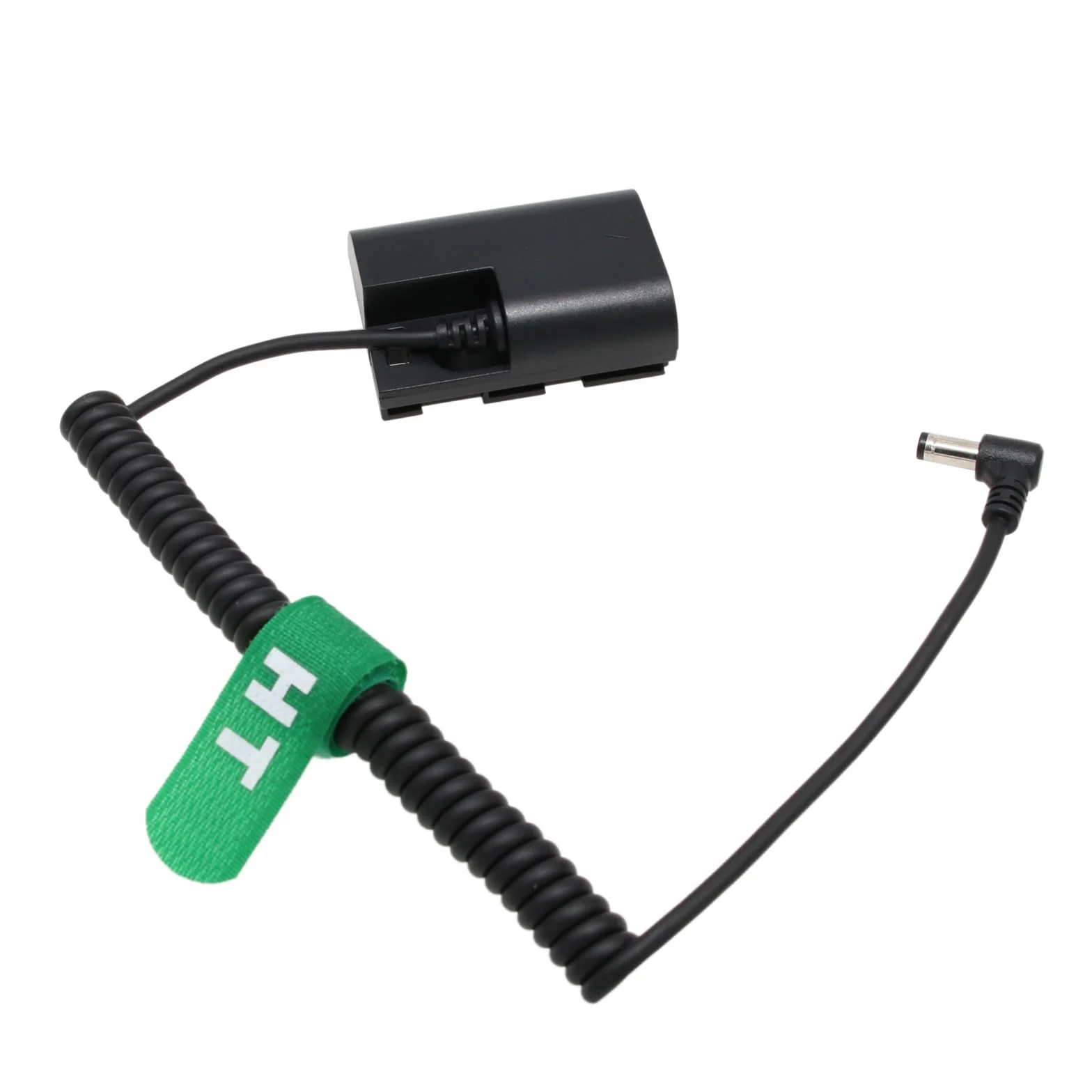 HangTon LP-E6N DC - Batteria fittizia per Canon EOS R5c R6 R7 5DS R, 5D Mark II III IV, 60D, 6D 7D Mark II, 80D DSLR Camera, Monitor Recorder