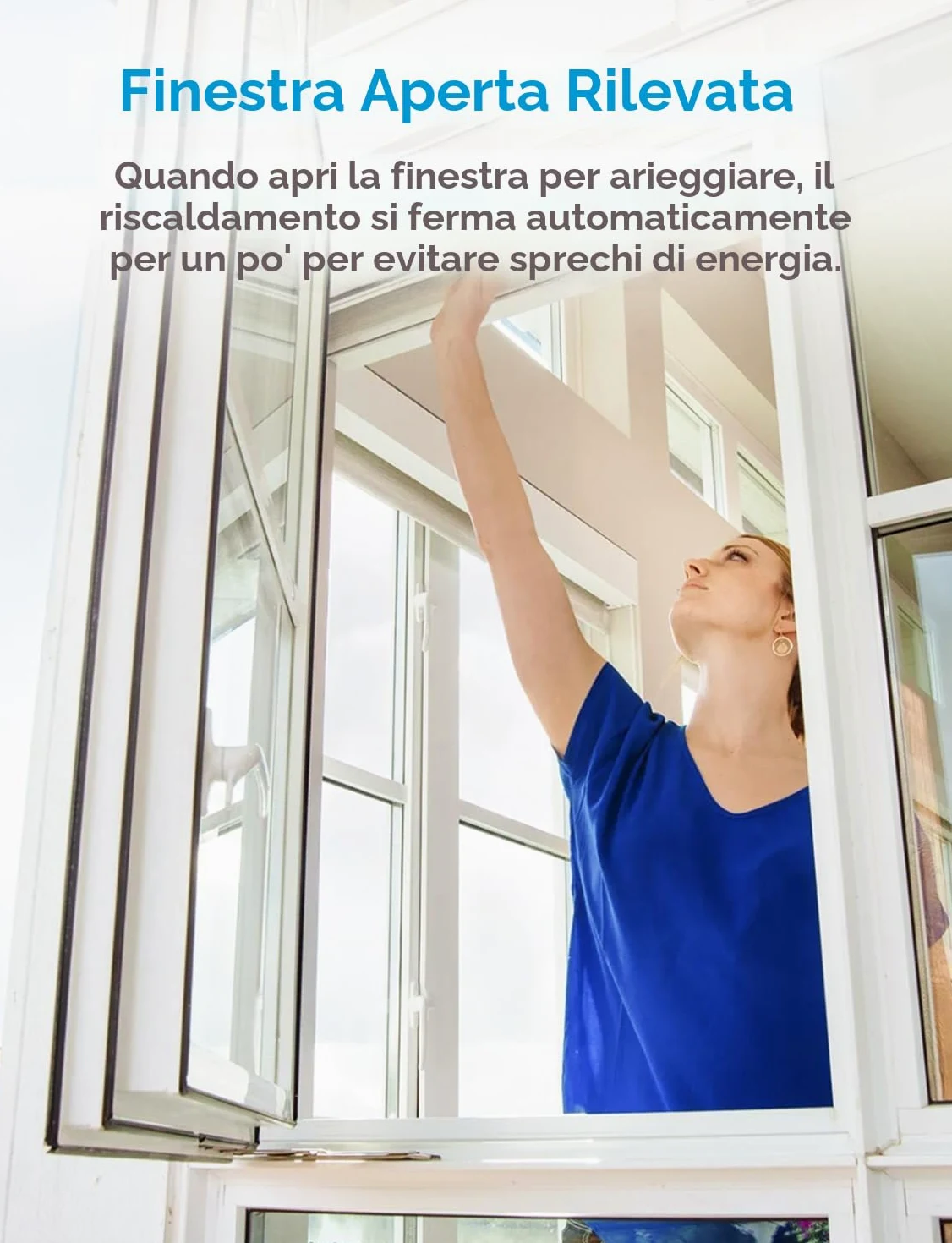 meross Valvola Termostatica Intelligente Wifi - Smart Termostato per Termosifone, Compatibile con HomeKit, Siri, Alexa e Google Assistant, Telecomando, 6 Adattatori, 1pz (Hub non incluso)