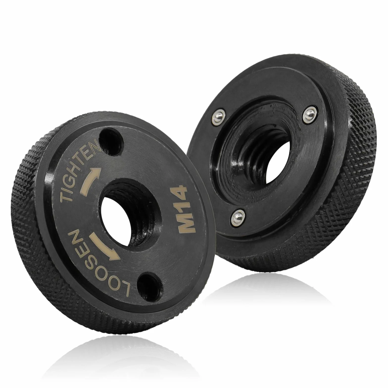 Dado a sgancio rapido M14 nero per smerigliatrice angolare Makita Dewalt