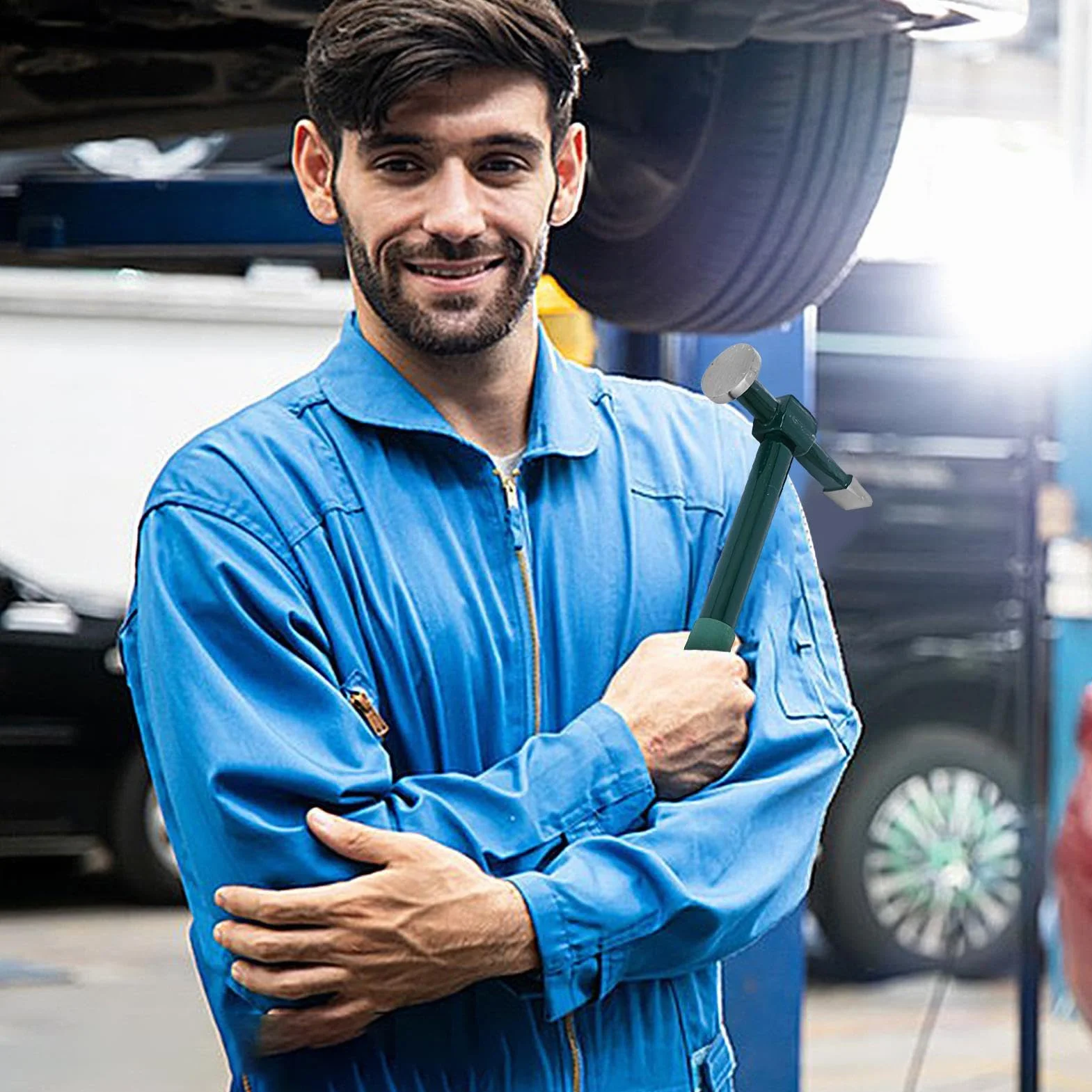 Martello per lamiera auto acciaio utensili riparazione ammaccature