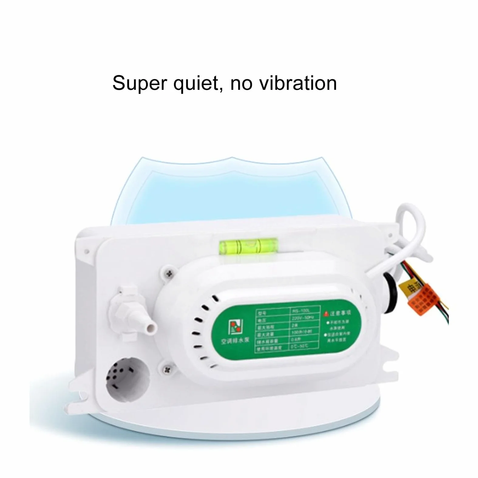 Yosoo Health Gear Pompa Automatica della Condensa per HVAC, Serbatoio Dell'acqua da 500 Ml con Indicatore di Livello, Ideale per Condizionatore e Deumidificatore, Flusso da 100 L/h