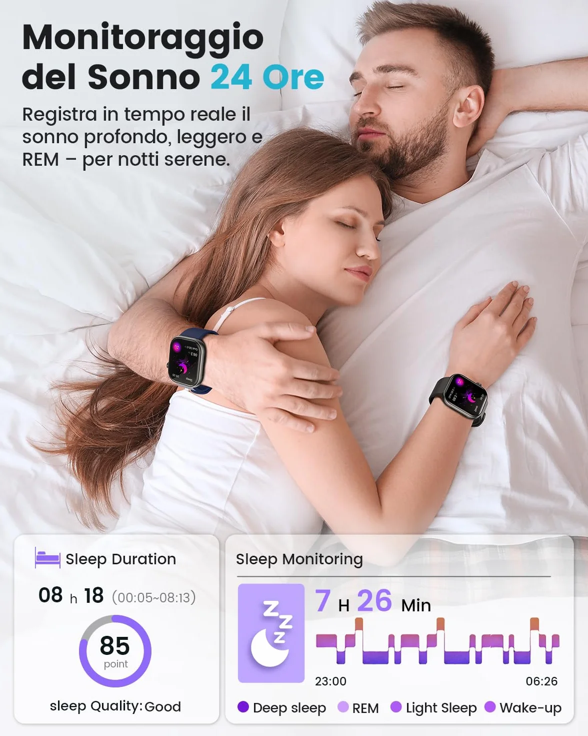 2026 Nuovo Smartwatch Uomo con ECG, HRV, 𝐆li𝐜𝐞m𝐢𝐚, Pressione Sanguigna, 1,97" AMOLED Salute Orologio Fitness con Monitoraggio 24H Cardiofrequenzimetro, SpO2, Sonno, BMI, Temperatura, iOS Android
