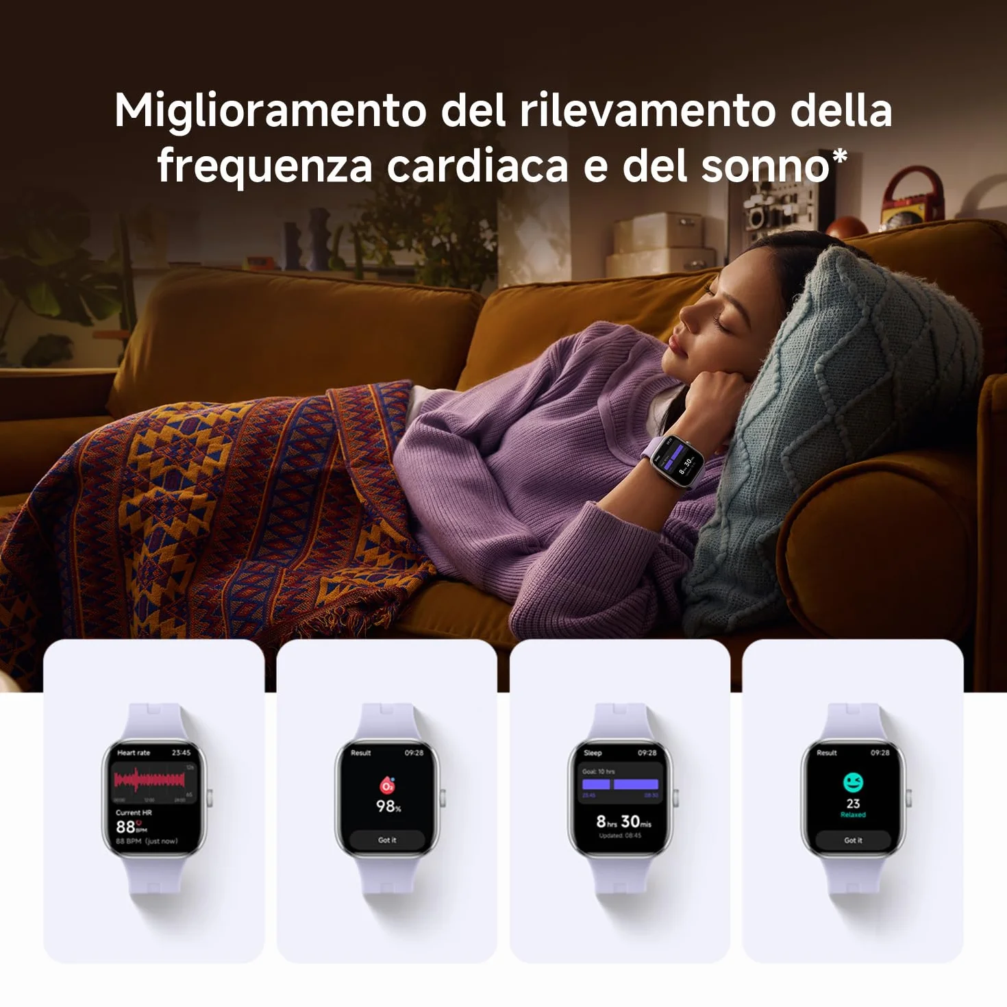 XIAOMI Redmi Watch 5, Smartwatch con display AMOLED 2.07", Chiamate Bluetooth, Autonomia 24 giorni, Resistenza Acqua 5 ATM, Monitoraggio Frequenza Cardiaca e SpO2, Sistema GNSS integrato, Nero