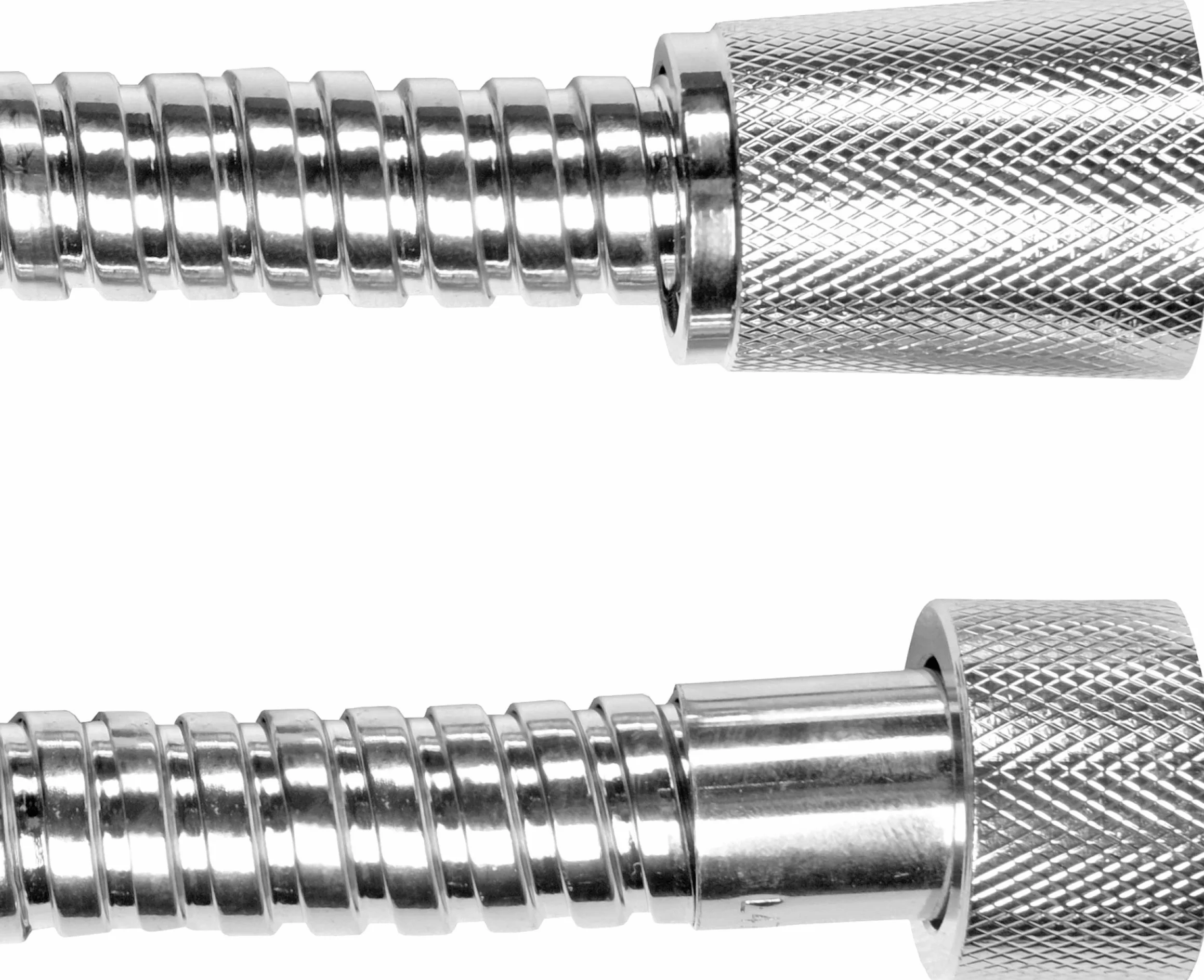 Cornat TECBW3312 - Tubo flessibile per doccia in acciaio INOX, 0,80 m, cromato