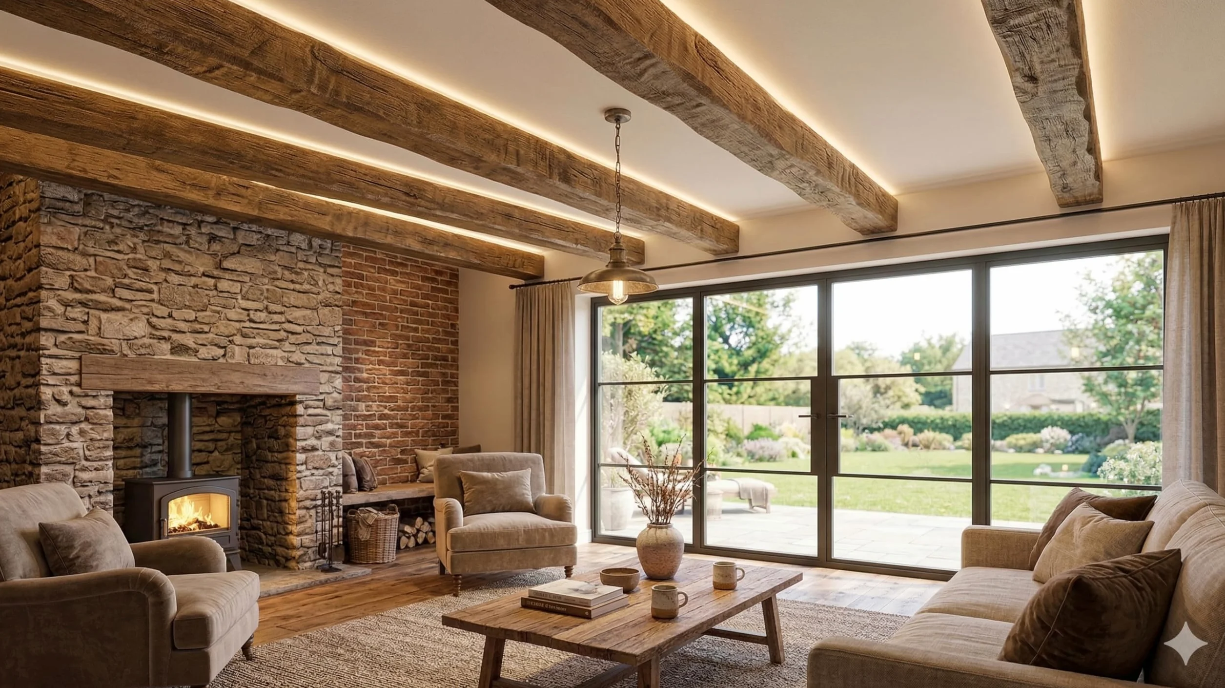 Trave decorativa in effetto legno|2 metri|12x12x 200 cm|Trave in legno chiaro|rovere chiaro| opaco|Perfetta venatura di legno antico|un lato chiuso|maserazione autentica senza lucentezza artificiale