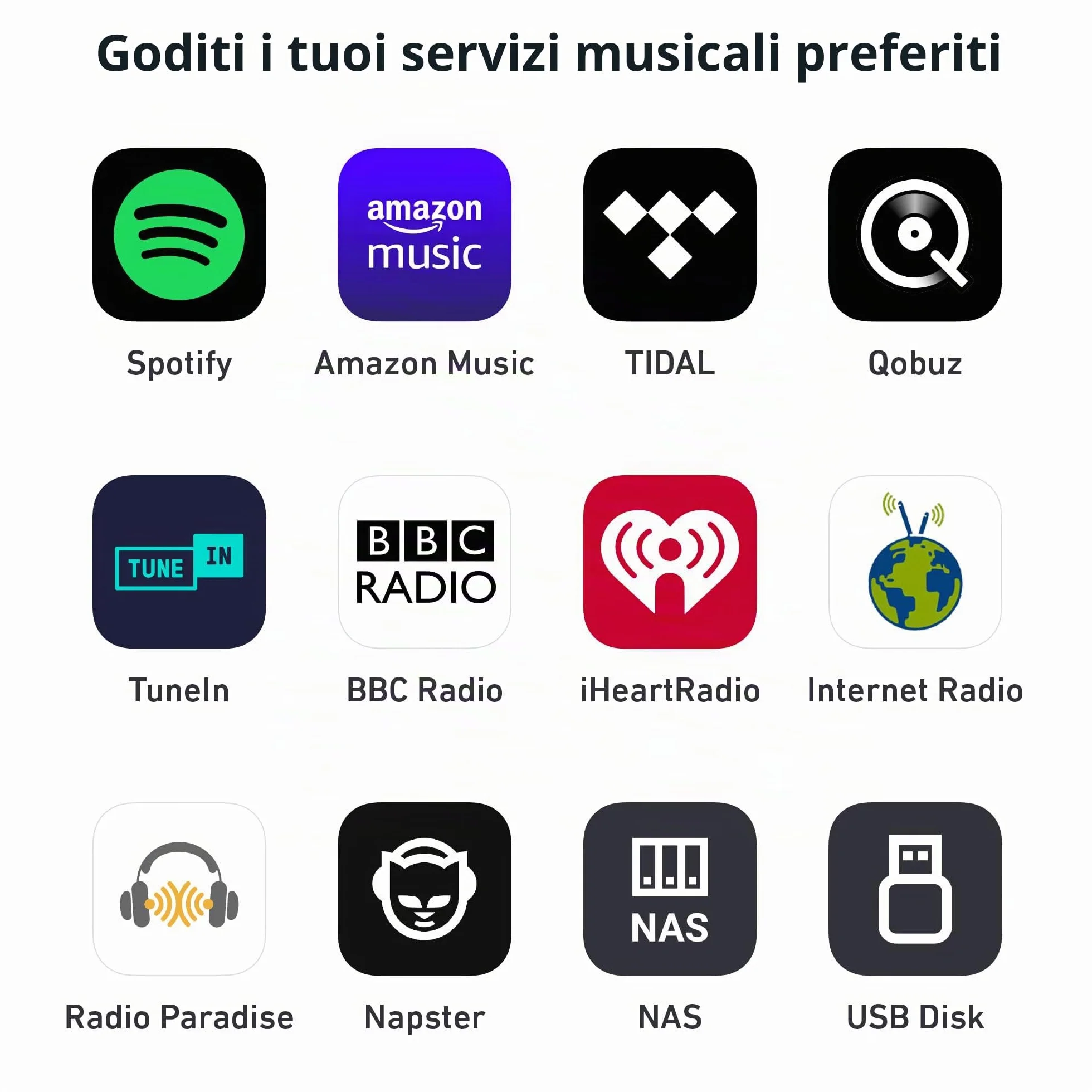 Arylic S10+ Ricevitore Audio AirPlay, Stereo Multiroom con uscita SPDIF, Streaming Musicale WiFi e Bluetooth, Trasmette Musica HD lossless da Spotify, Amazon Music, Tidal ecc.