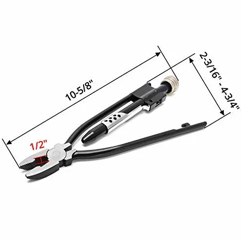 QWORK Pinze per torsione 270mm
