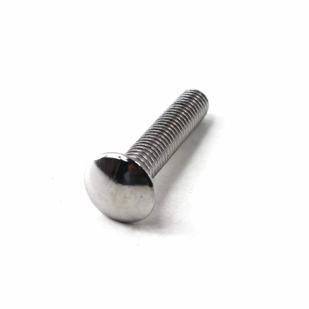 Bulloni a testa tonda M6 x 35 acciaio inox 304 confezione da 30