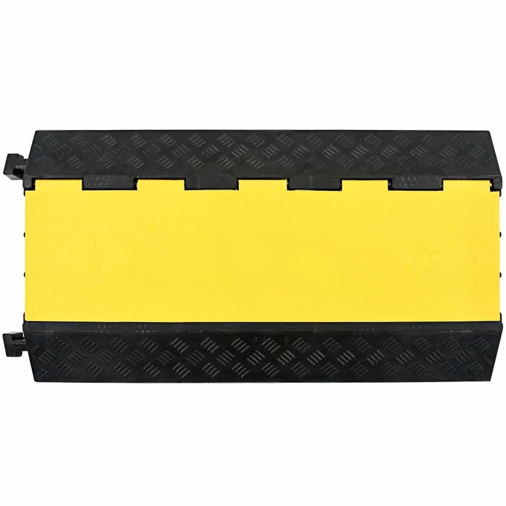 vidaXL Passacavi Gomma 93 cm Modulare Guida Cavi 3 Canali