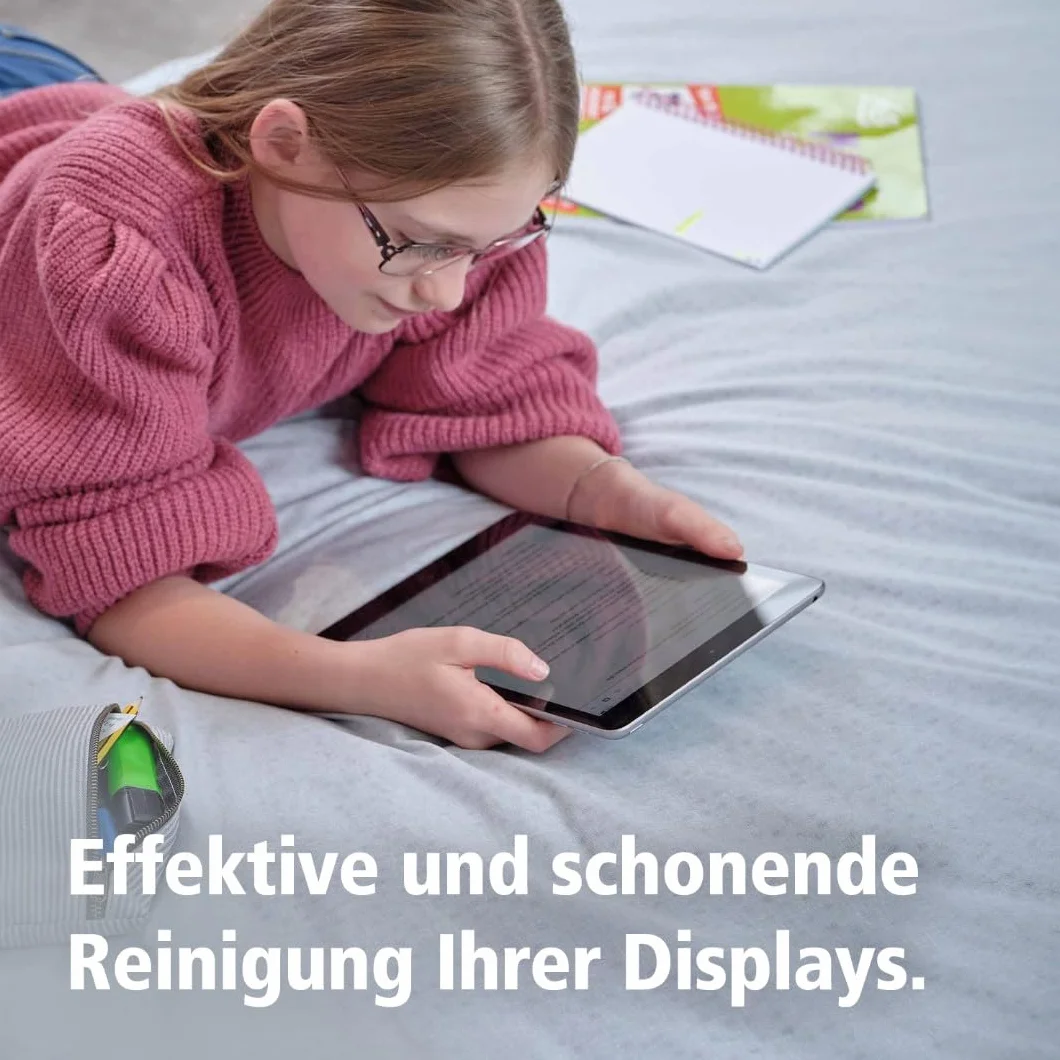 Zeiss Spray detergente per display con contenuto da 120 ml, incluso un panno in microfibra per una pulizia sicura ed efficace di superfici ottiche, senza alcool, antistatico, 606243, bianco