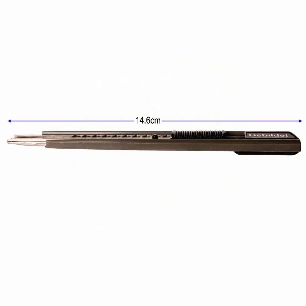 Gebildet Taglierina di Utilità 9 mm, Lama Snap-Off 60°, per Arti Grafiche e Vinile Auto