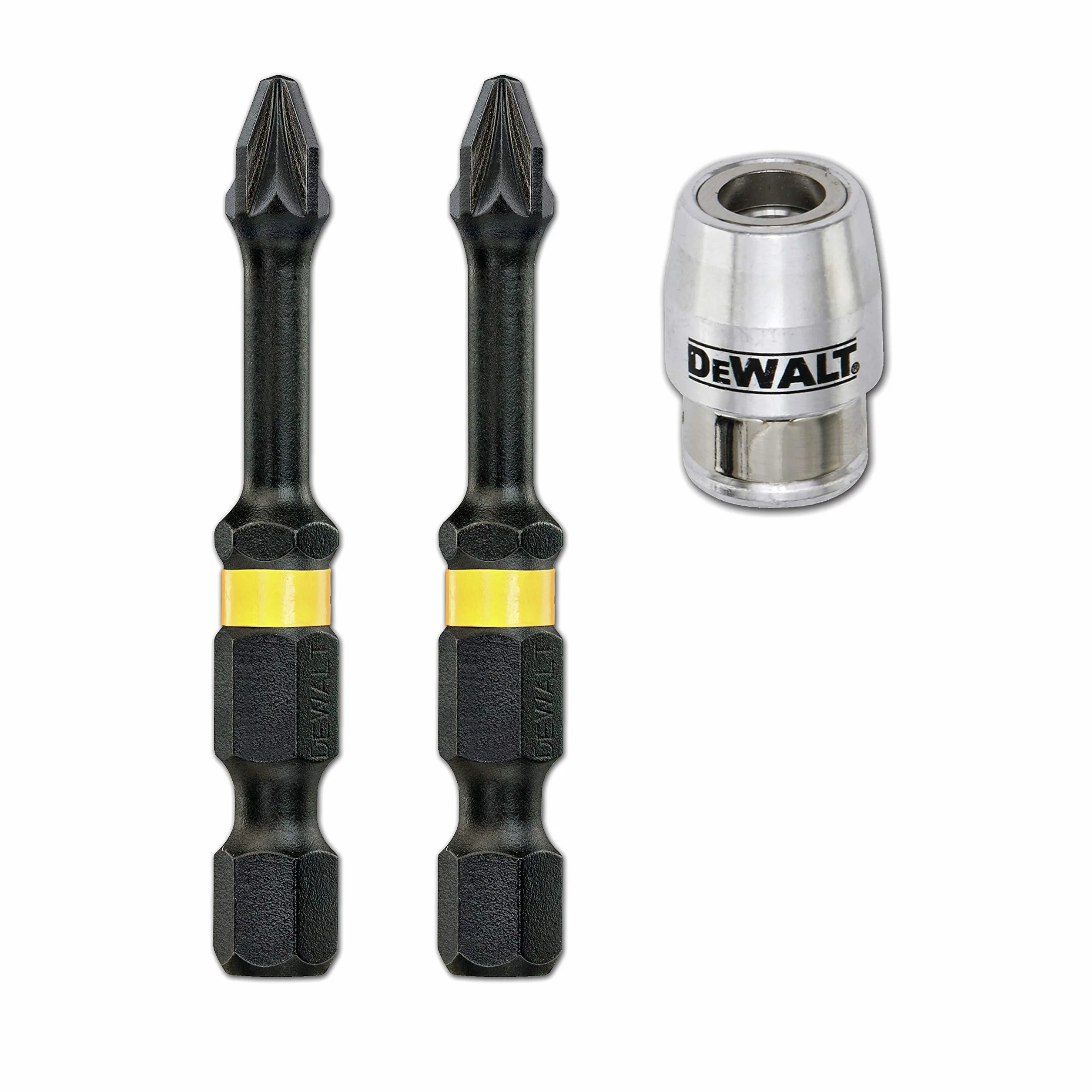 DEWALT Set 3 pezzi Pz2 50mm bussola magnetica 10X