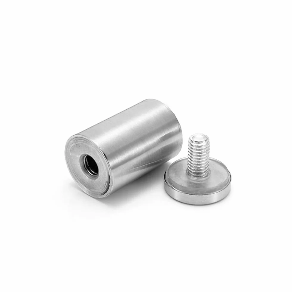 Distanziali per Targhe in Acciaio Inox 25x19mm 6 Pezzi