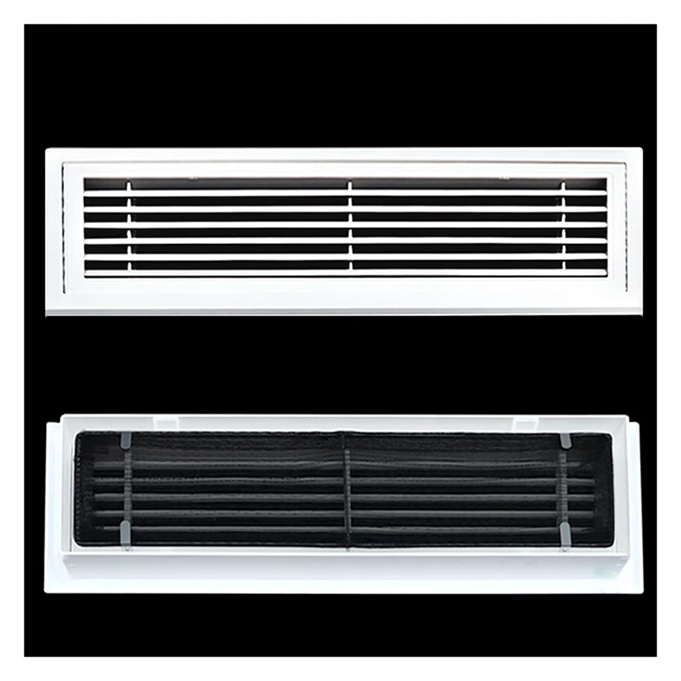 Griglie di ventilazione, in ABS, per aria condizionata e uscita dell'aria, 1 pezzo (griglie di ventilazione 1000 x 300 mm)