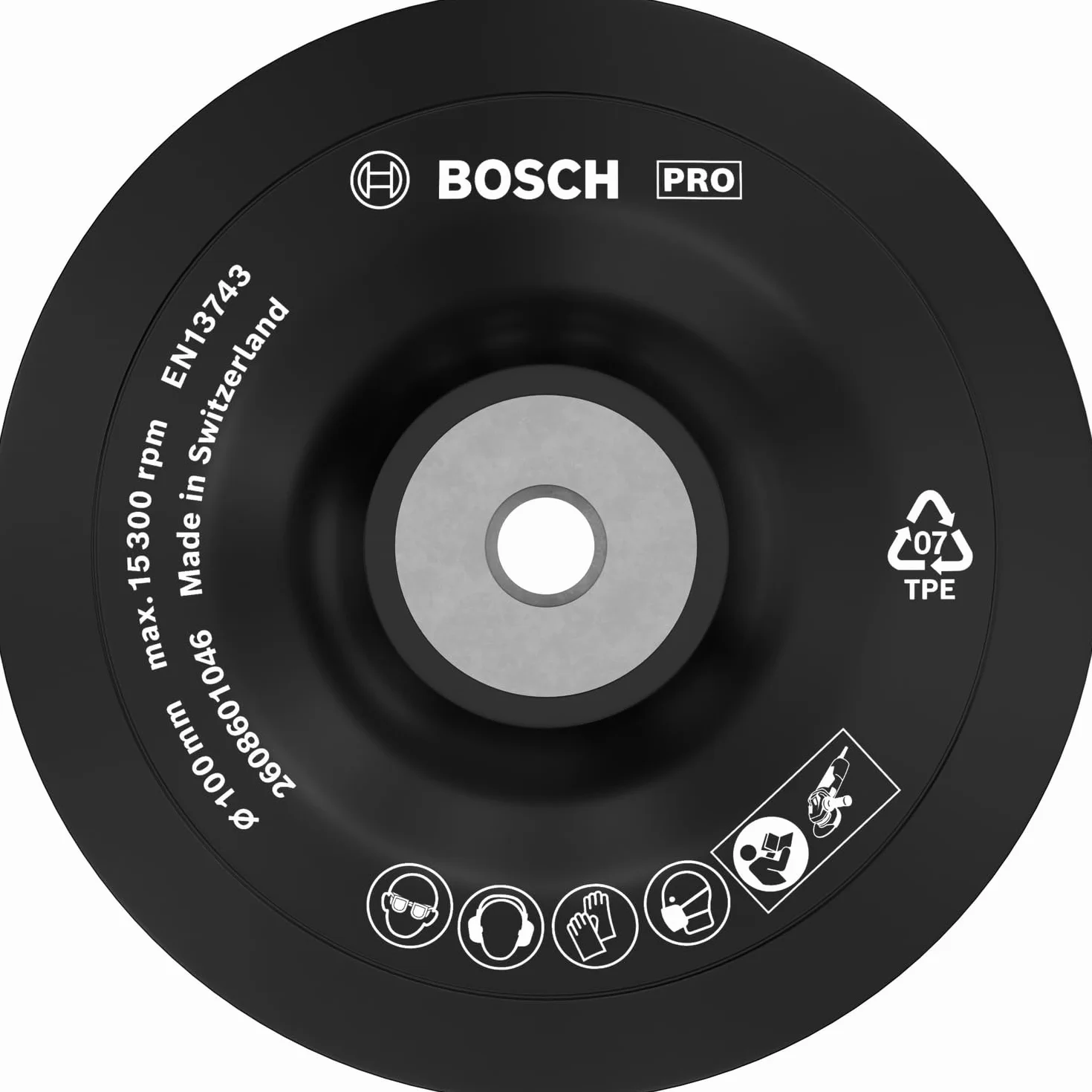 Bosch Platorello PRO M10 Ø 100 mm Smerigliatrice angolare