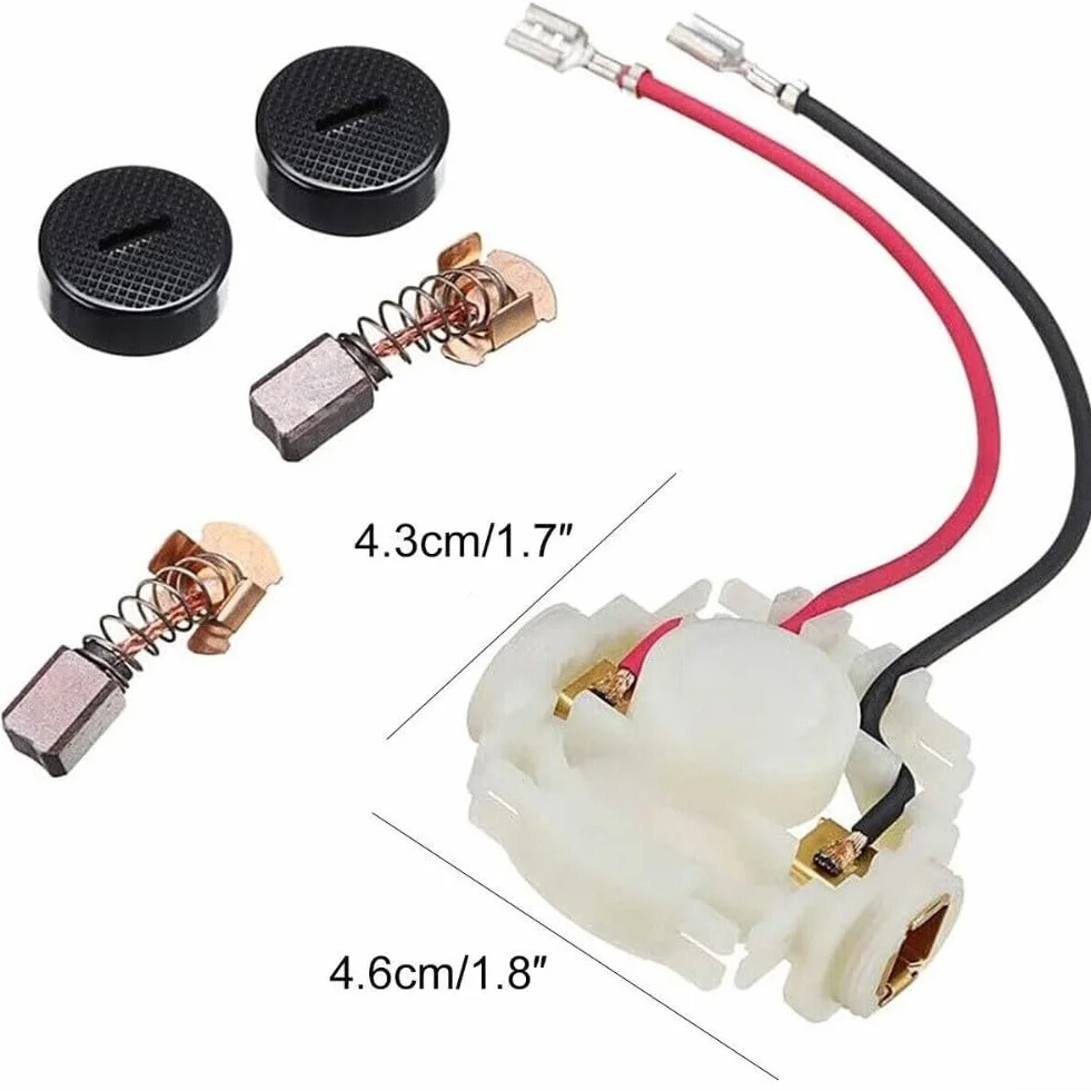 Kit spazzole carbone BGA450 BGA452 DGA452 BJS161 CB-430 portaspazzole