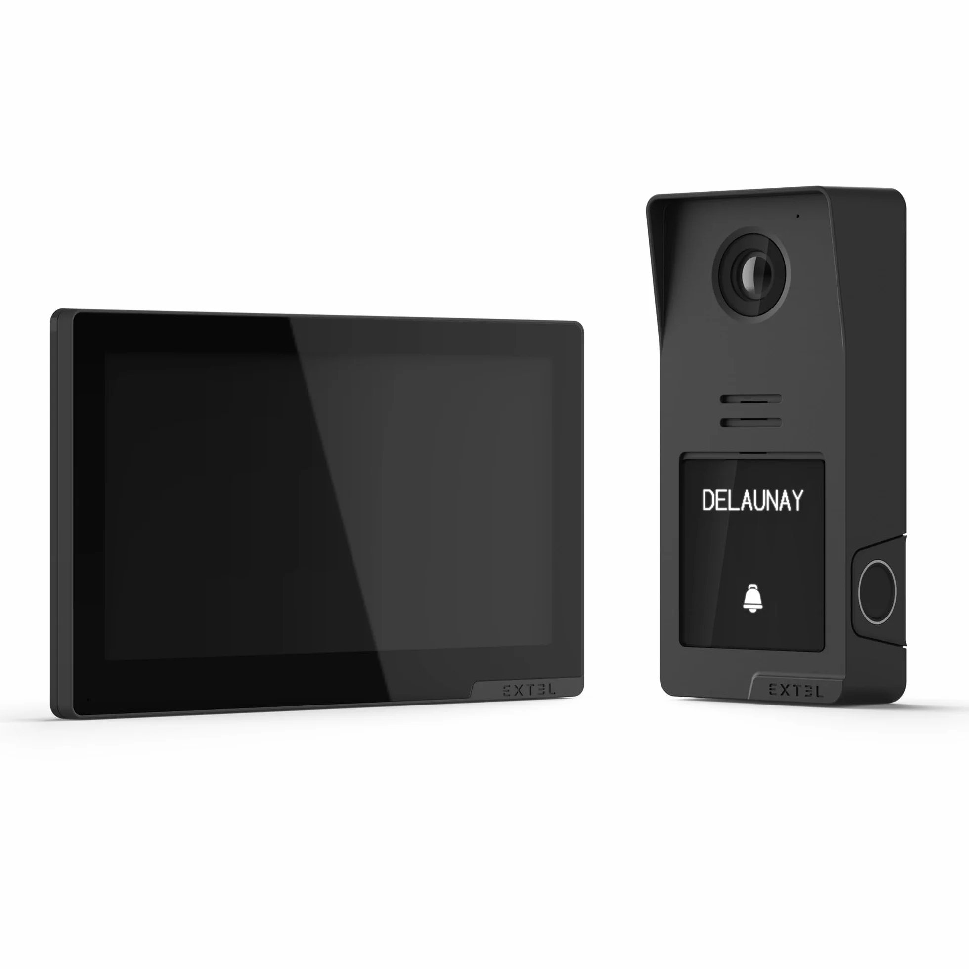 Extel - Videocitofono cablato collegato con accesso tramite impronte digitali - Digital Connect - Extel - 720335 -