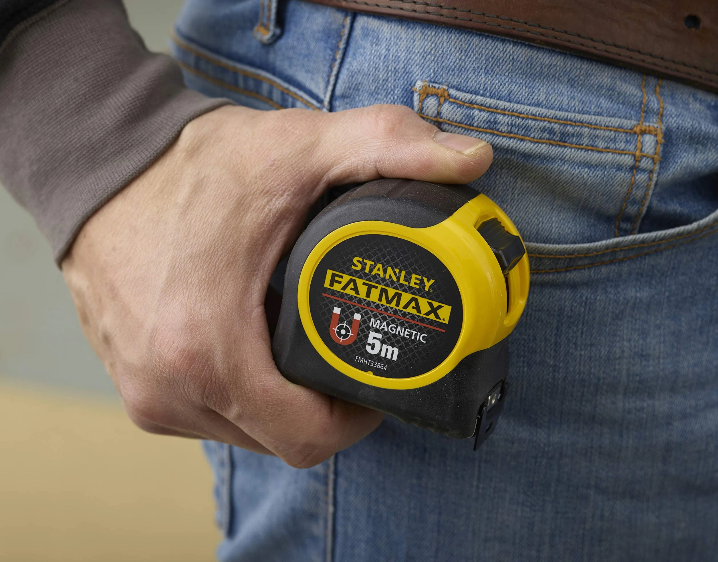 STANLEY FMHT0-33864 Flessometro Magnetico, 5m