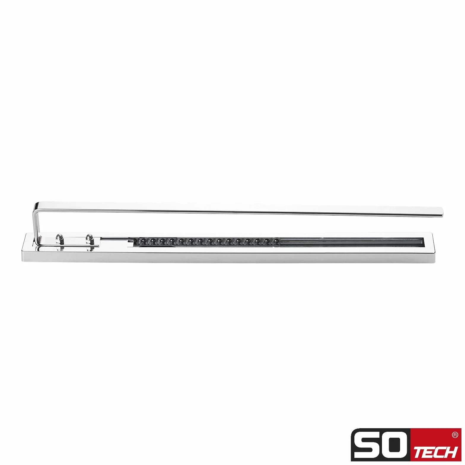 SOTECH Portasciugamani ELEGANCE cromato 1 braccio 415 mm 715 mm set 2 pezzi
