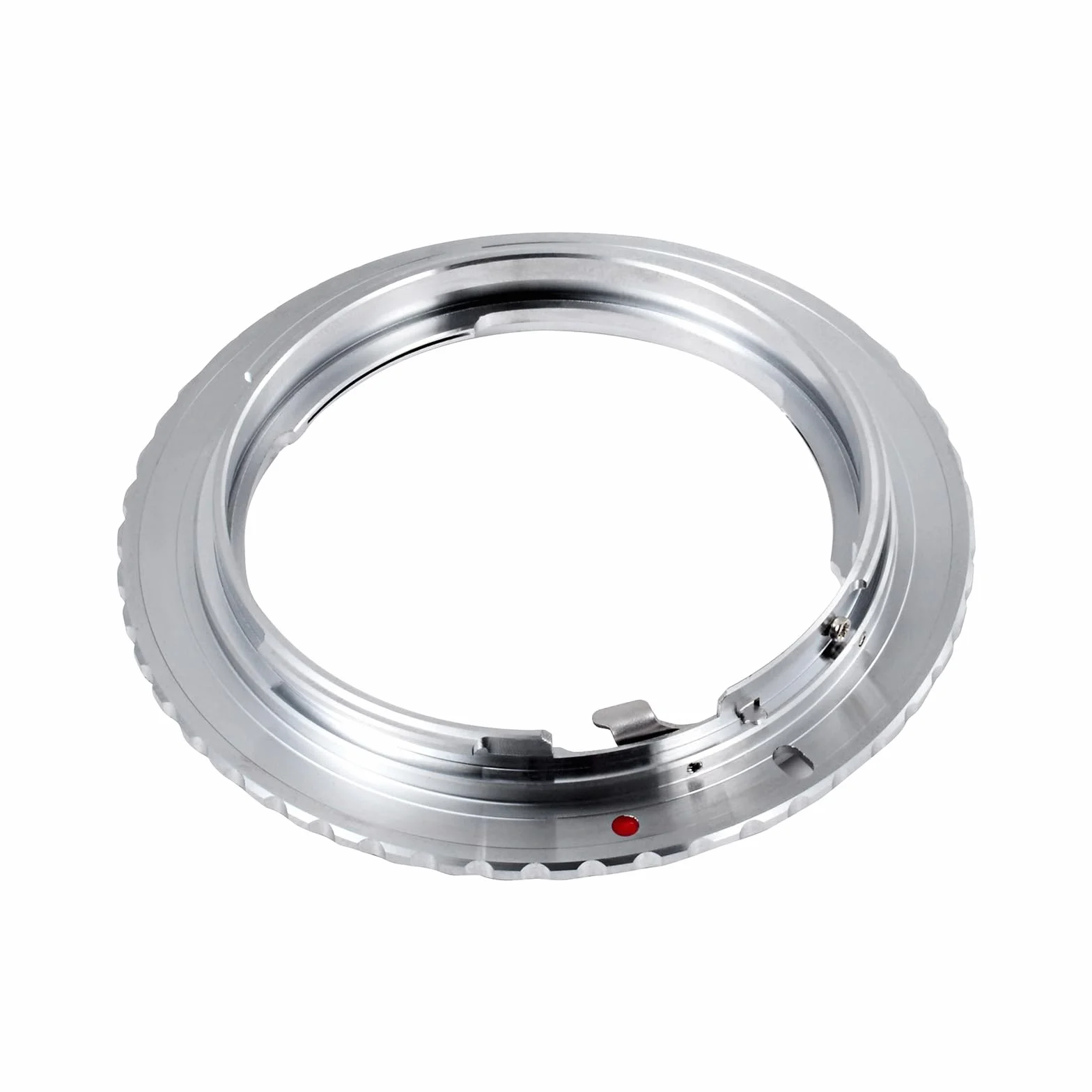 PHOLSY Anello Adattatore per lenti Messa a Fuoco Manuale Compatibile con Obiettivi Nikon F AI AF Mount e Canon EOS EF-Mount Corpo Fotocamera, Nikon F su EOS, Nikon F su EF