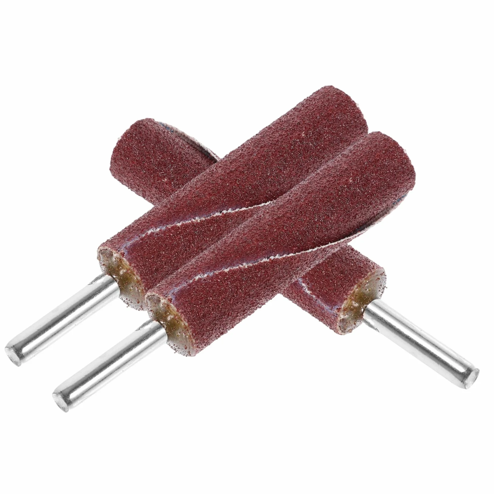OSALADI Punte Smerigliatrice Cilindriche Manico 6mm Ferro Carta Abrasiva per Bricolage Lavorazione Legno