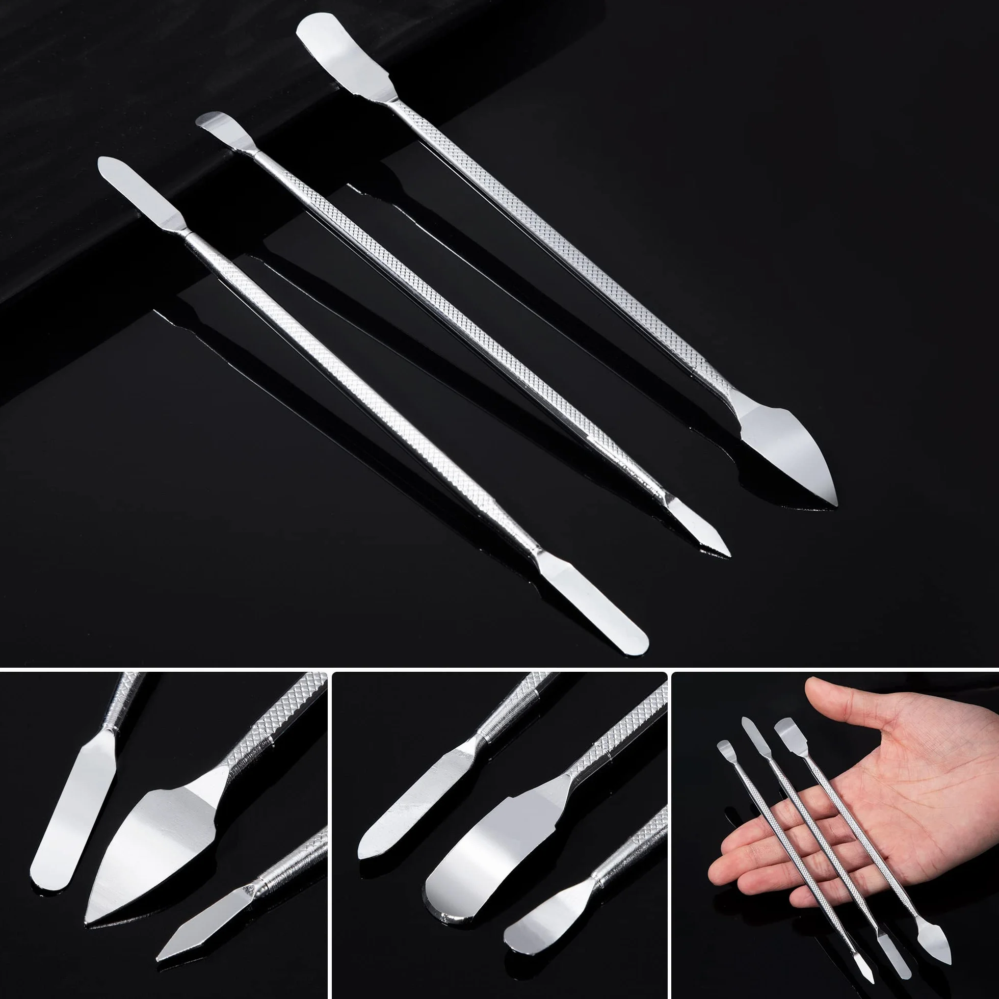 Set di Spudger in Metallo a Doppia Estremità per Tablet iPad Laptop Telefoni Cellulari