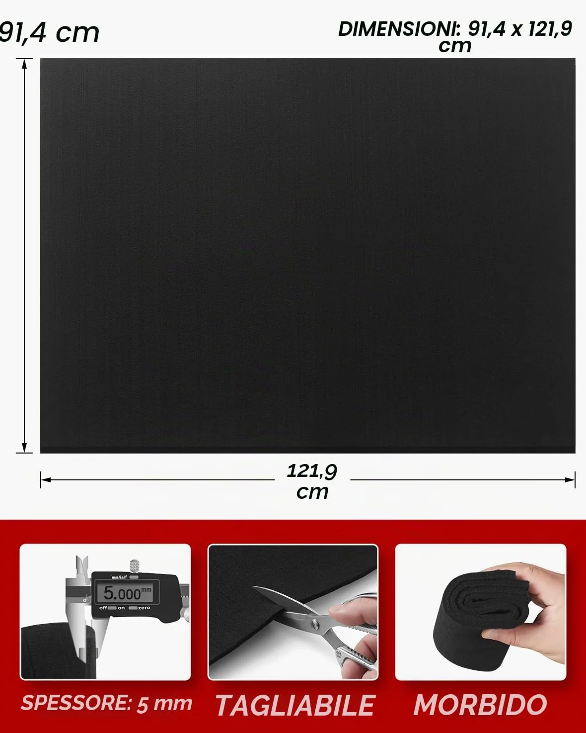 Feltro in fibra di carbonio Saldatura Coperte, tappeto ignifugo per camino, coperta antincendio, resiste alle alte temperature, protegge da scintille, schizzi e scorie, tessuto ignifugo (90 x 120 cm)