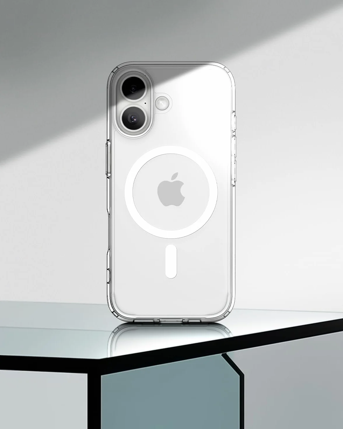 Spigen Cover per iPhone 17, Ultra Hybrid MagFit, Compatibile con MagSafe [Tecnologia DuraClear] - Clear White