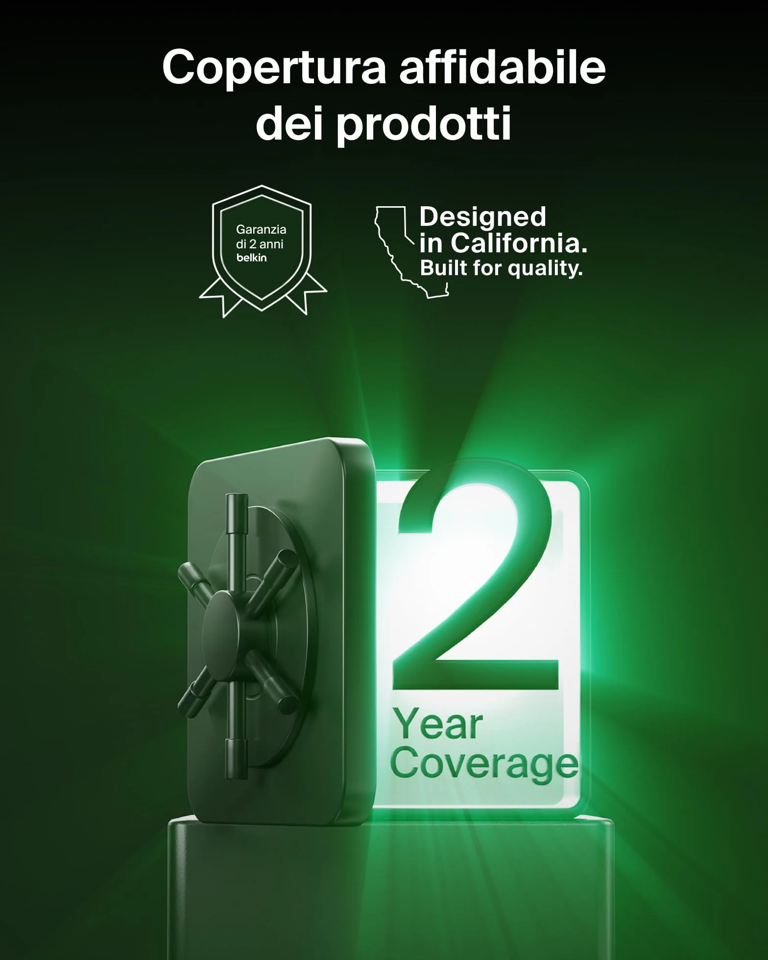 Belkin UltraCharge Pro Caricatore Wireless 3 in 1, Stazione di Ricarica Qi2 25W, Compatibile con MagSafe per iPhone 16, Apple Watch, AirPods, Pixelsnap con Ventilatore e Adattatore 45W, Sabbia