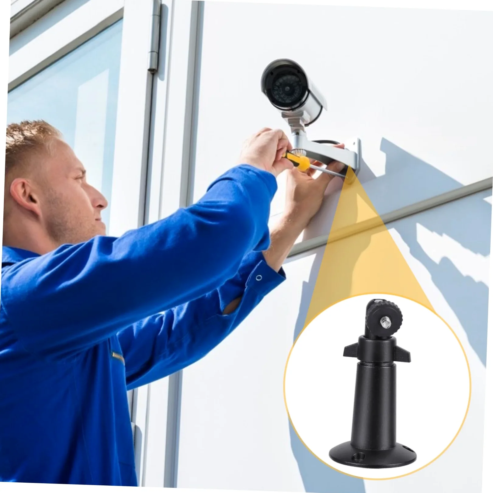 VILLCASE 3 Set Supporto Per Telecamera Supporto Da Parete Supporto Da Soffitto Supporto Per Telecamera Supporto Per Telecamera Supporto Per Telecamera Supporto Per Telecamera 2 pezzi * 3