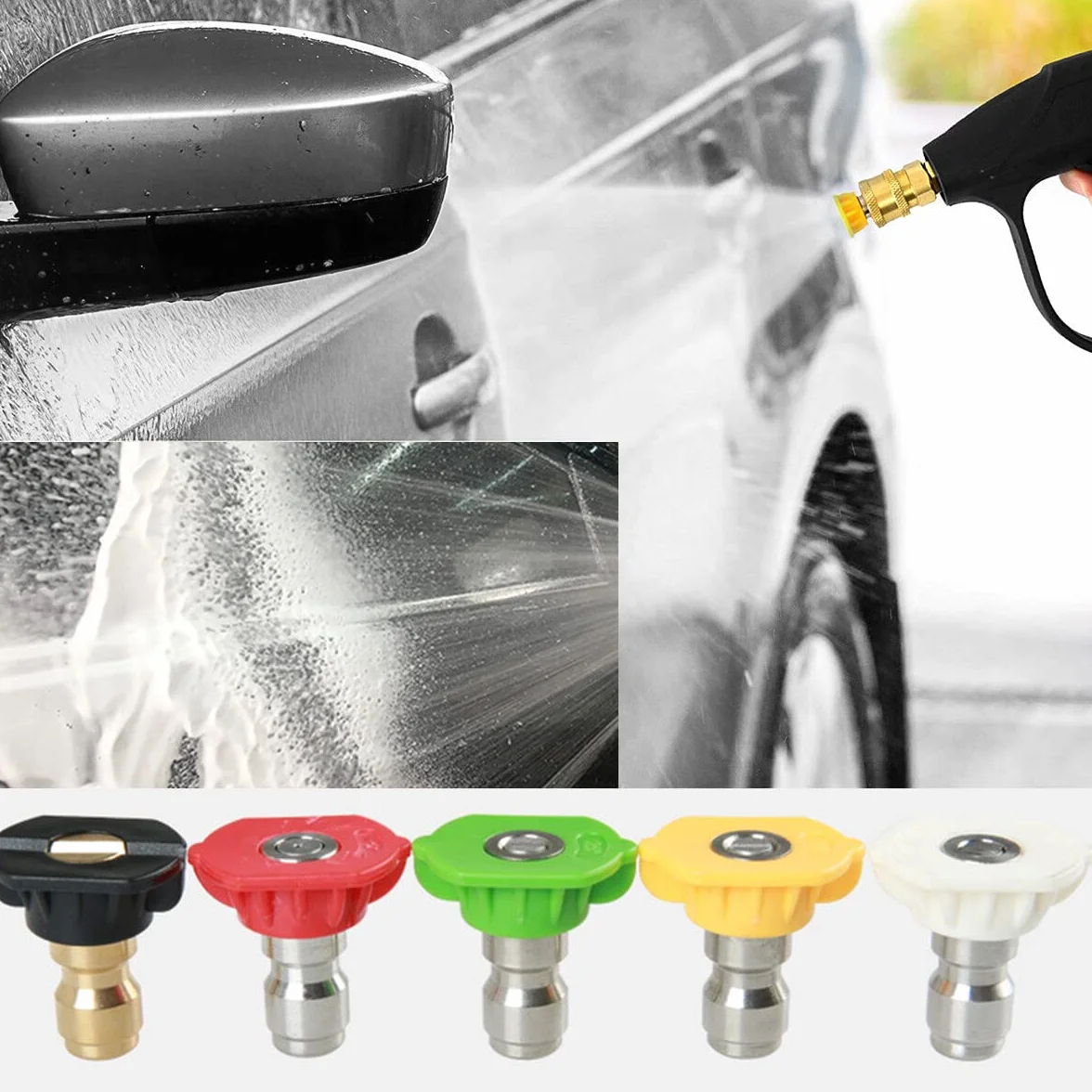 Pistola in schiuma ad alta pressione Foam Lance with 5 Nozzles for Car Cleaning