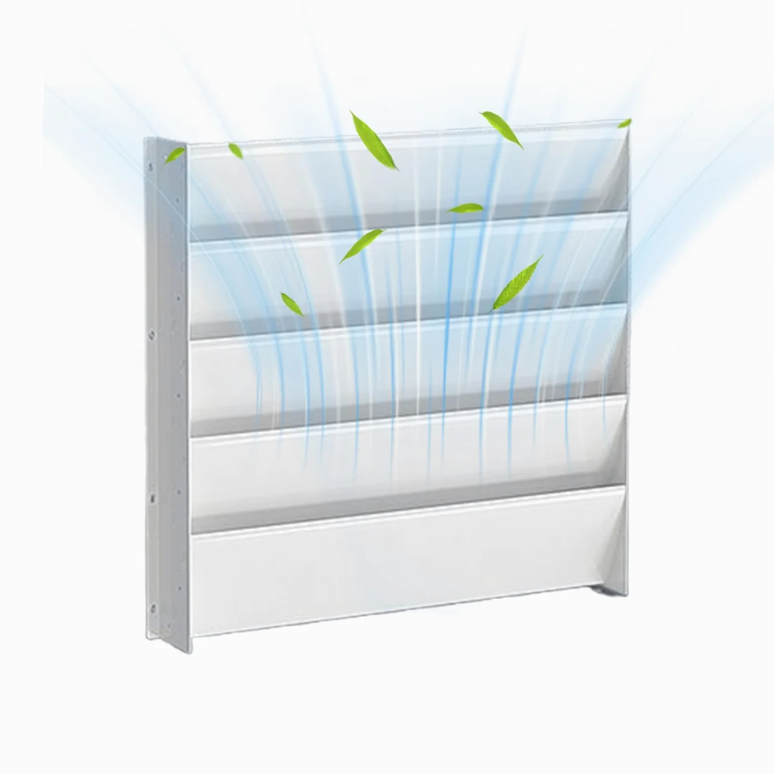 Griglia di ventilazione per condizionatore d'aria, regolabile, direzionale, per pannelli a parete, soffitti, riscaldamento a pavimento, condotti di casa, per migliorare il comfort e il flusso d'aria