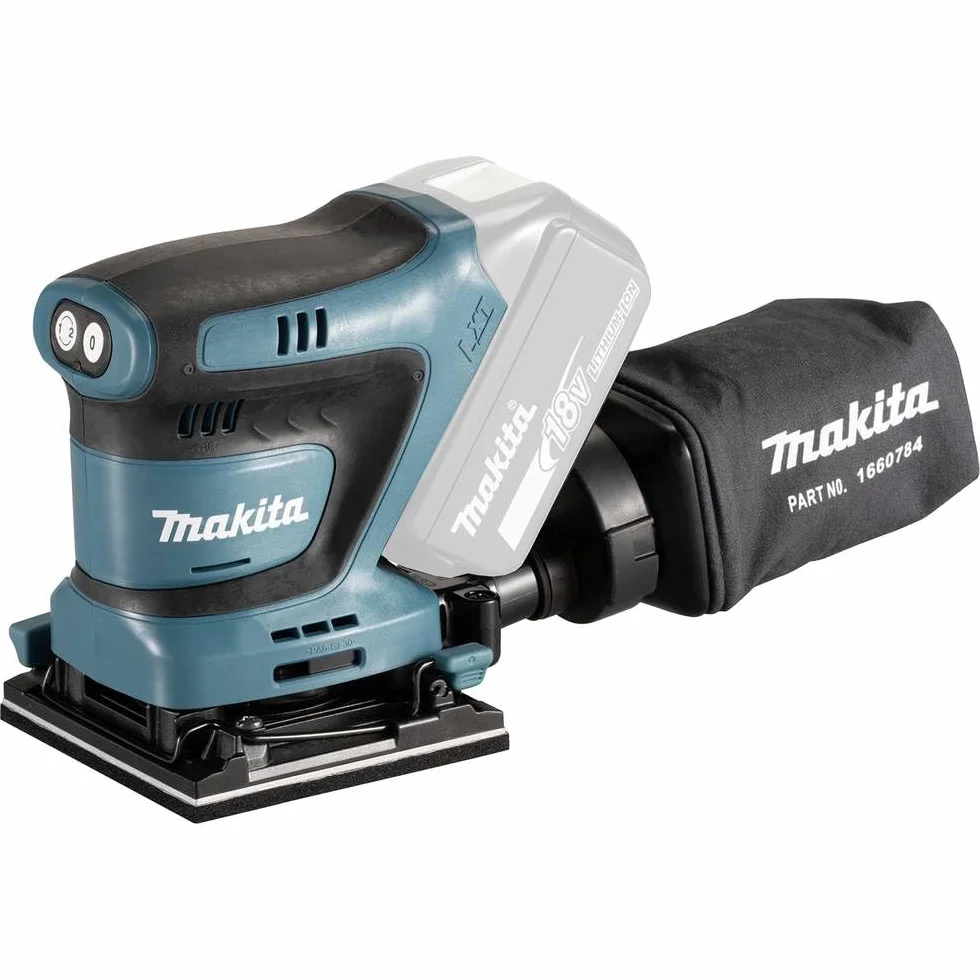 Makita DBO480Z Levigatrice per finitura LXT 18 V