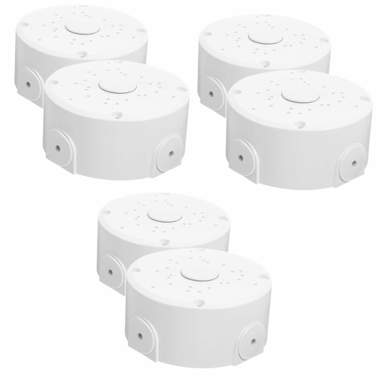 NUOBESTY 3 Set Scatola Sicurezza Per Telecamera Custodia Per Elettrici Da Montare Protezione Per Esterne E Estensione 2 Pezzi * 3