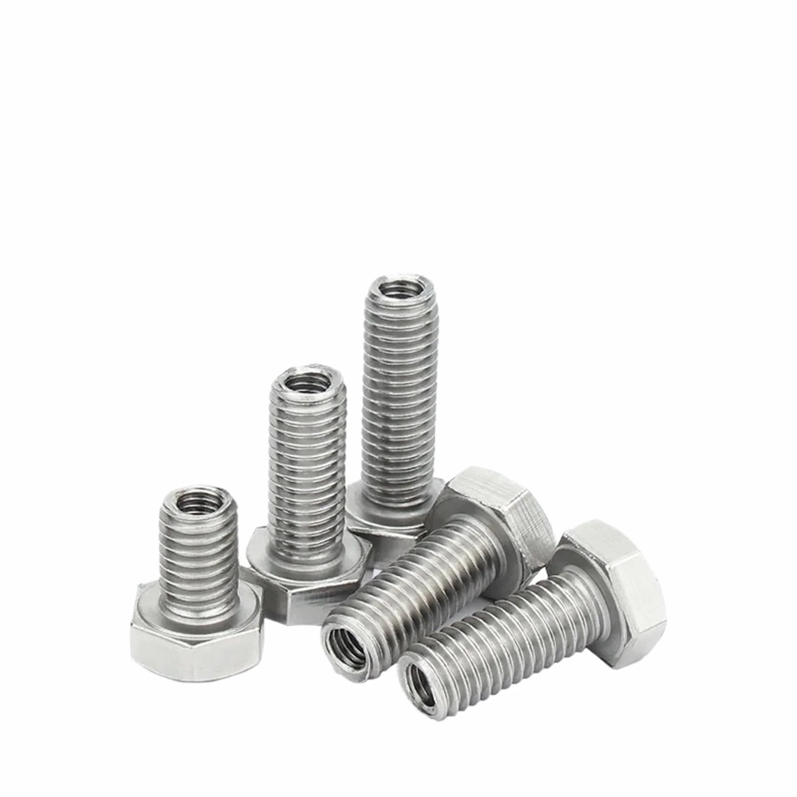 Bulloni esagonali esterni in acciaio inossidabile 304 filettatura interna ed esterna M6-M20 (M12X30XM8)