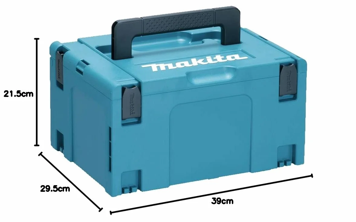 Valigia Per Elettroutensili Makita Makpac P-02381 395 X 295 X 215 Mm