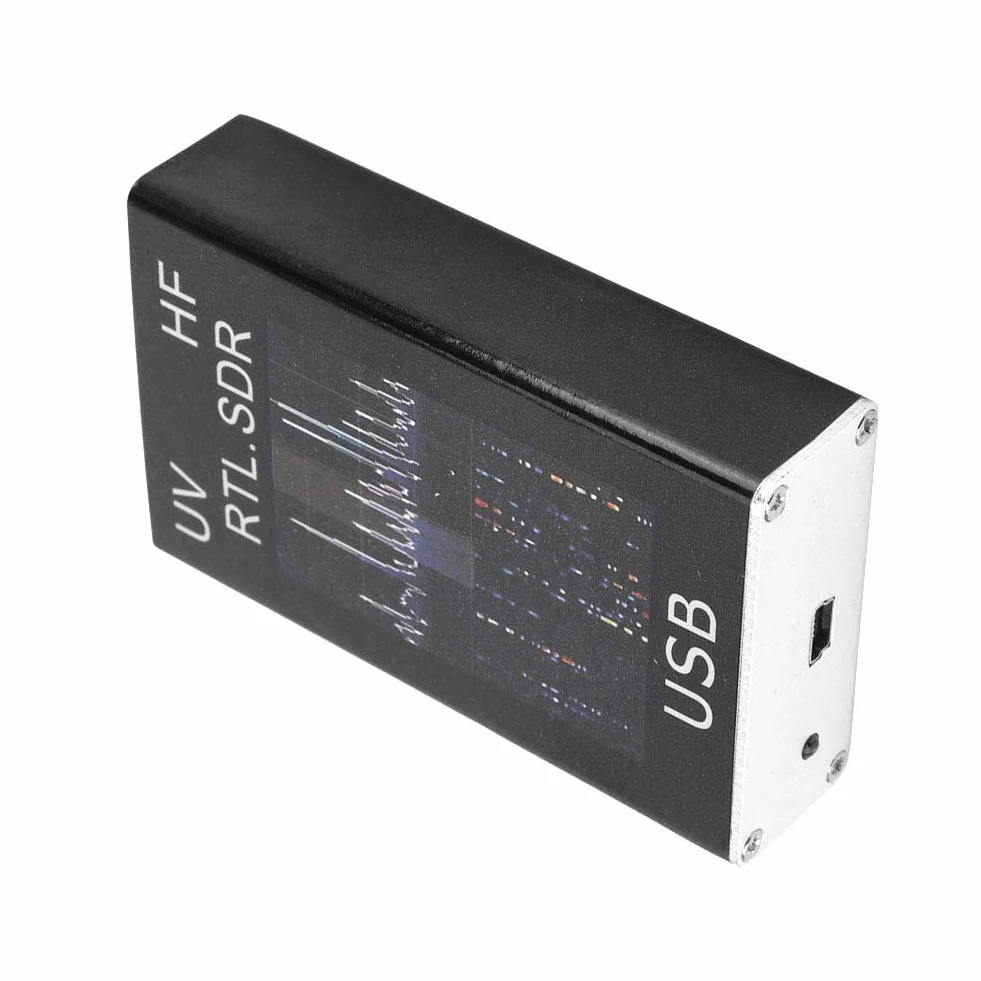 Ricevitore SDR, Ricevitore Sintonizzatore USB SDR U/V HF RTl a Banda Intera da 100 KHz-1,7 GHz/Radio R820T E 8232 USA