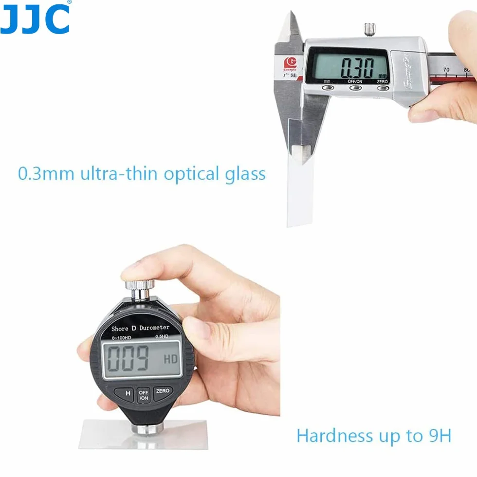 JJC (2 Pack) Protezione dello schermo in vetro temperato per DJI RC (RM330)/RC2 (RM331) Controller per Air3, Mini 4 Pro, Mini 3 Pro, Mavic 3 Cine, Mavic 3 Ultra-Sottile HD, Anti-Graffio Senza Bolle
