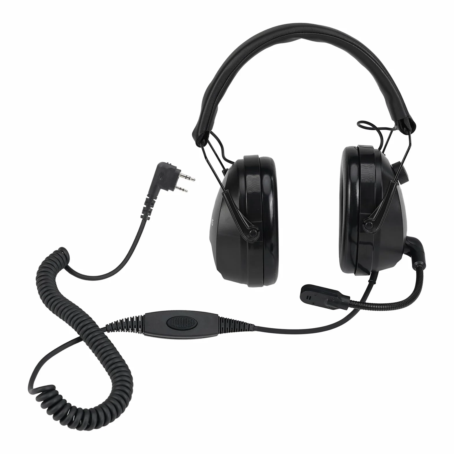 Retevis Cuffie Per Walkie Talkie Con Cancellazione Del Rumore, Cuffie Radio a 2 Vie, Controllo Del Volume, Radio a Due Vie a, Compatibile con Baofeng UV5R RT24 RT27 RT5R RT86 (confezione da 1