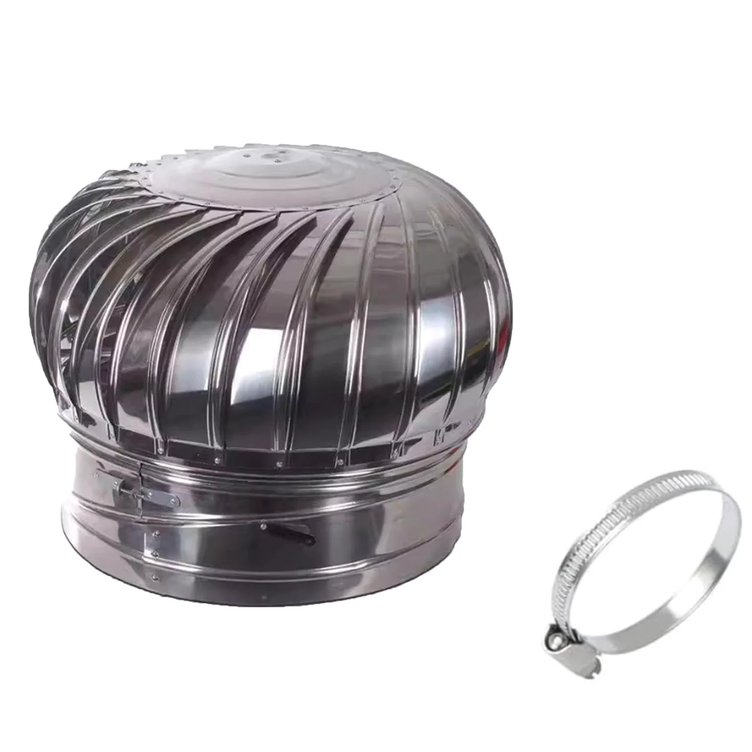 Comignolo rotante da 2,9-11,8 pollici, spinner in acciaio inossidabile 304 anti(2.9")