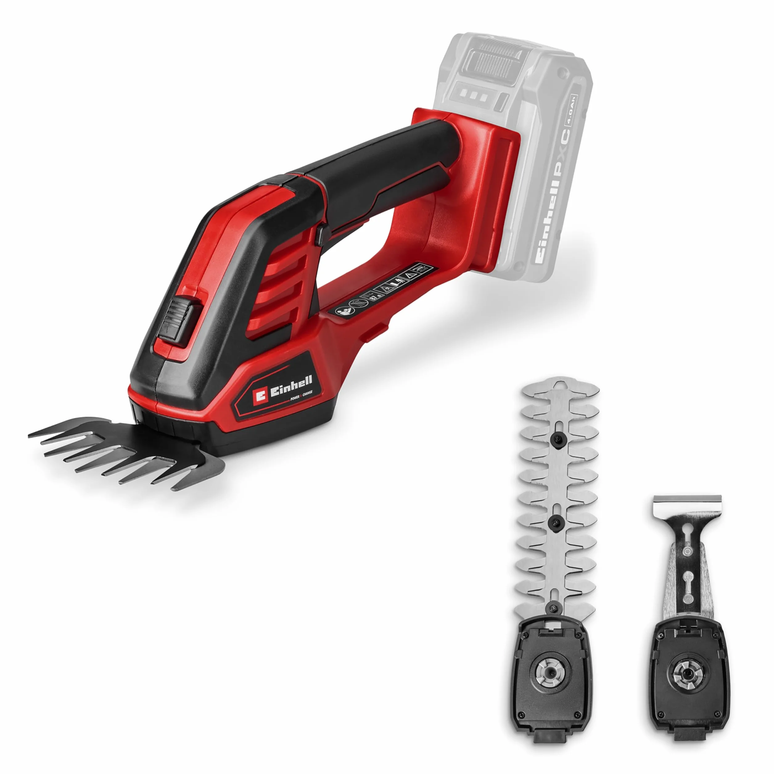Einhell GE-CG 18/100 Li Noże do trawy i krzaków 3 w 1 18V Power X-Change