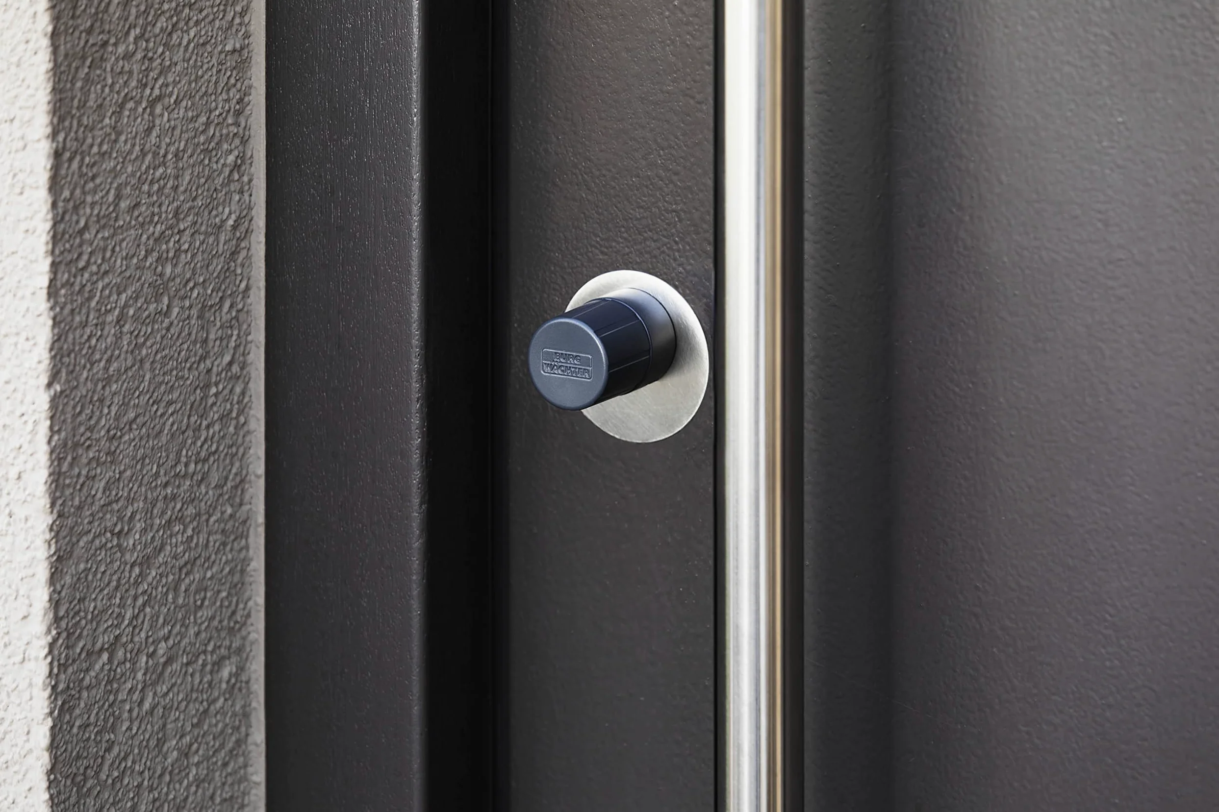BURG-WÄCHTER Serratura Elettronica secuENTRY per Porte d’Ingresso, Funzionamento con Codice Numerico, App o Chiave con Telecomando, incl. Cilindro, Entry Home 2.0