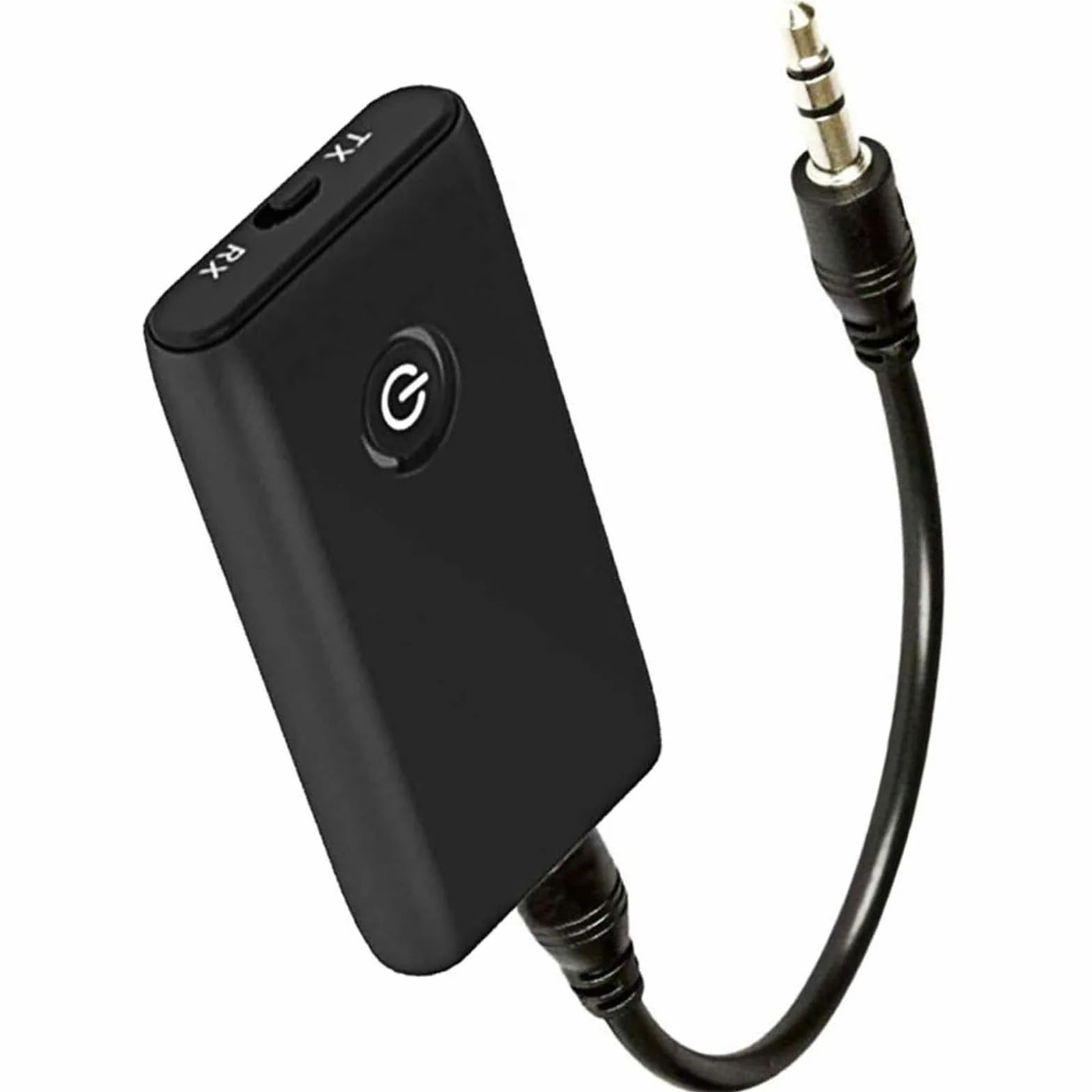 Adattatore Bluetooth 5.0 Trasmettitore,3.5mm Jack Adattatore,2-in-1 Wireless Ricevitore Bluetooth,per PC/TV/impianto audio Cuffie MP3/MP4 Altoparlante HiFi Radio